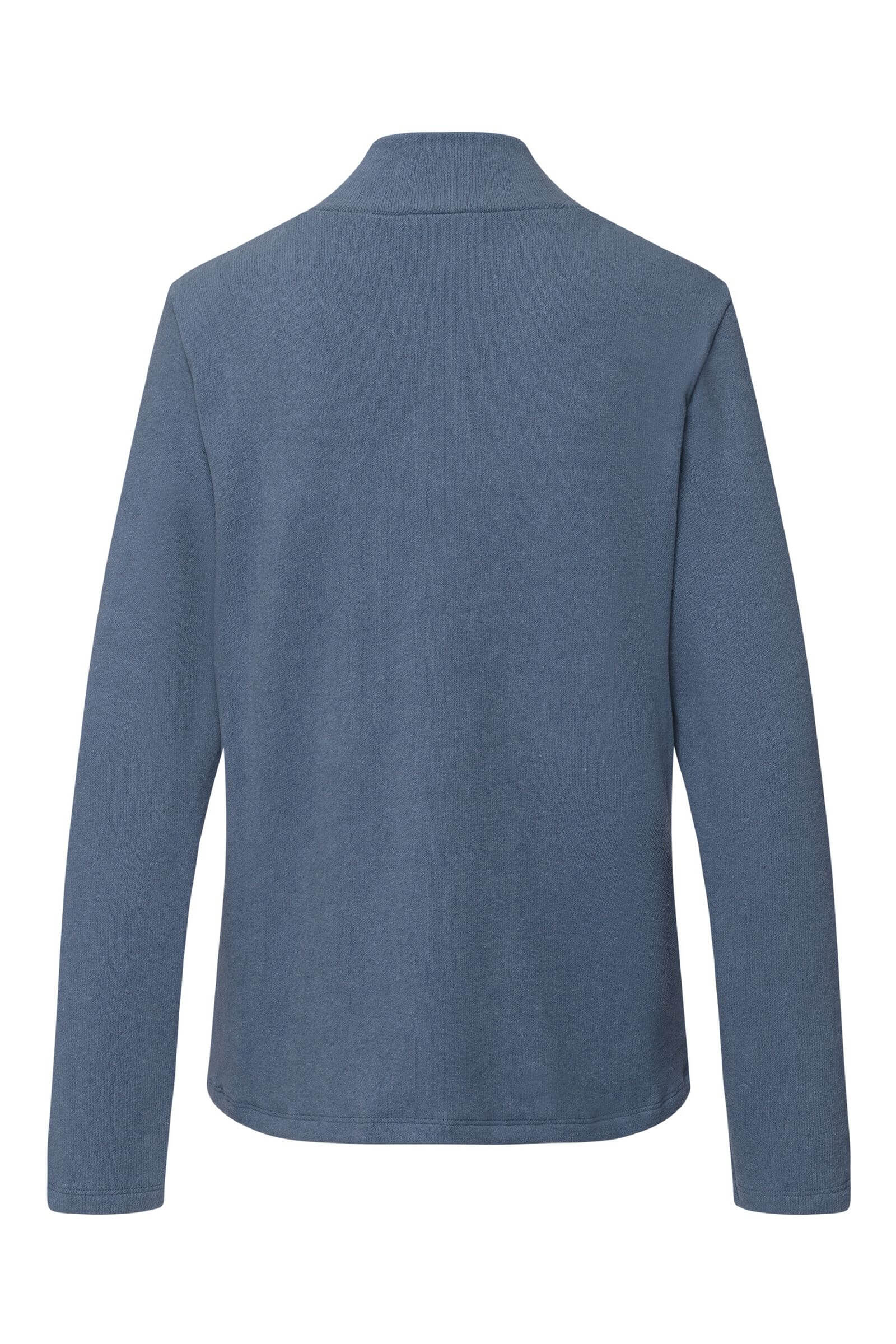 Лонгслив из смесового хлопка. Цвет Синий (073057)