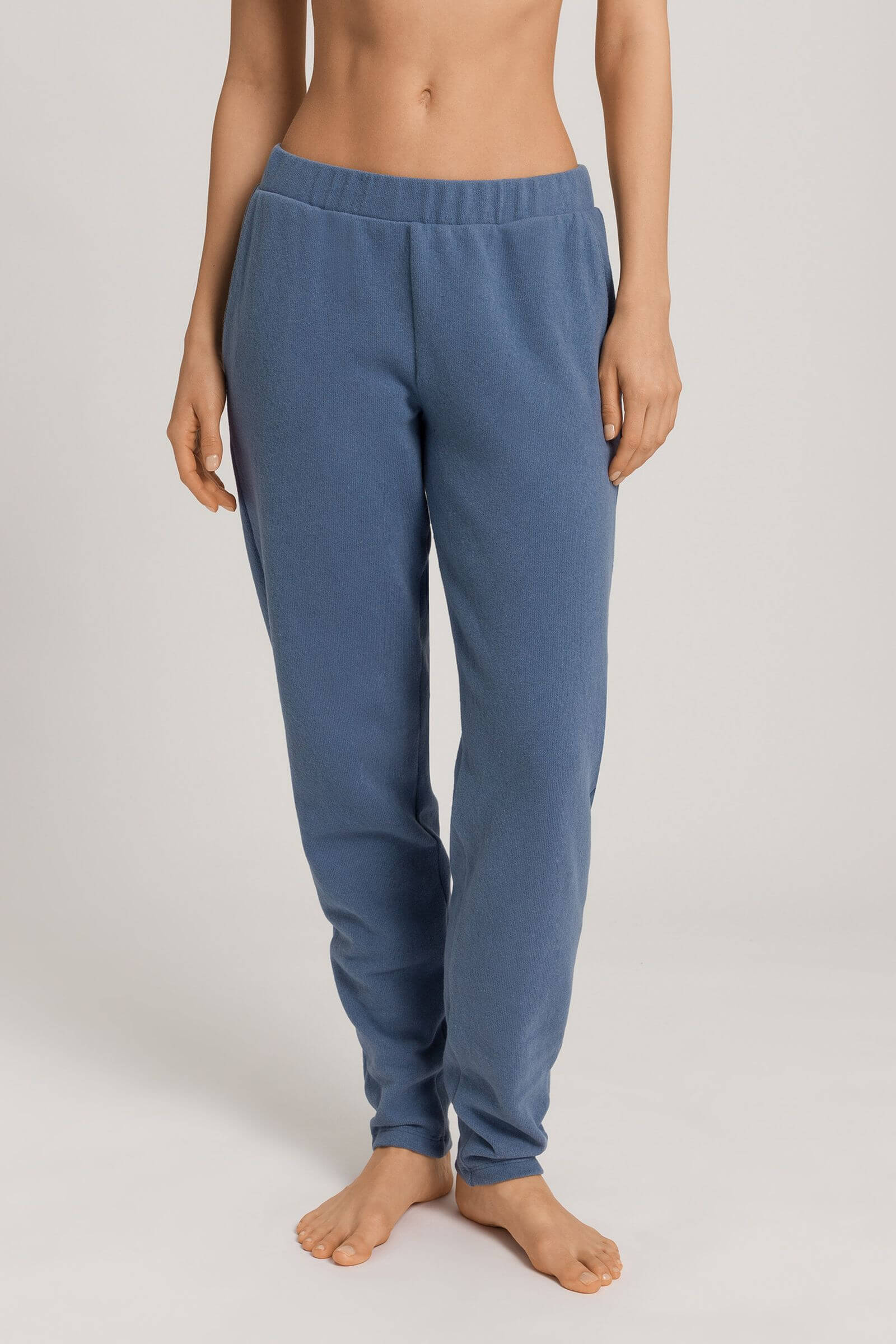 Брюки из смесового хлопка. Цвет Синий (073057)