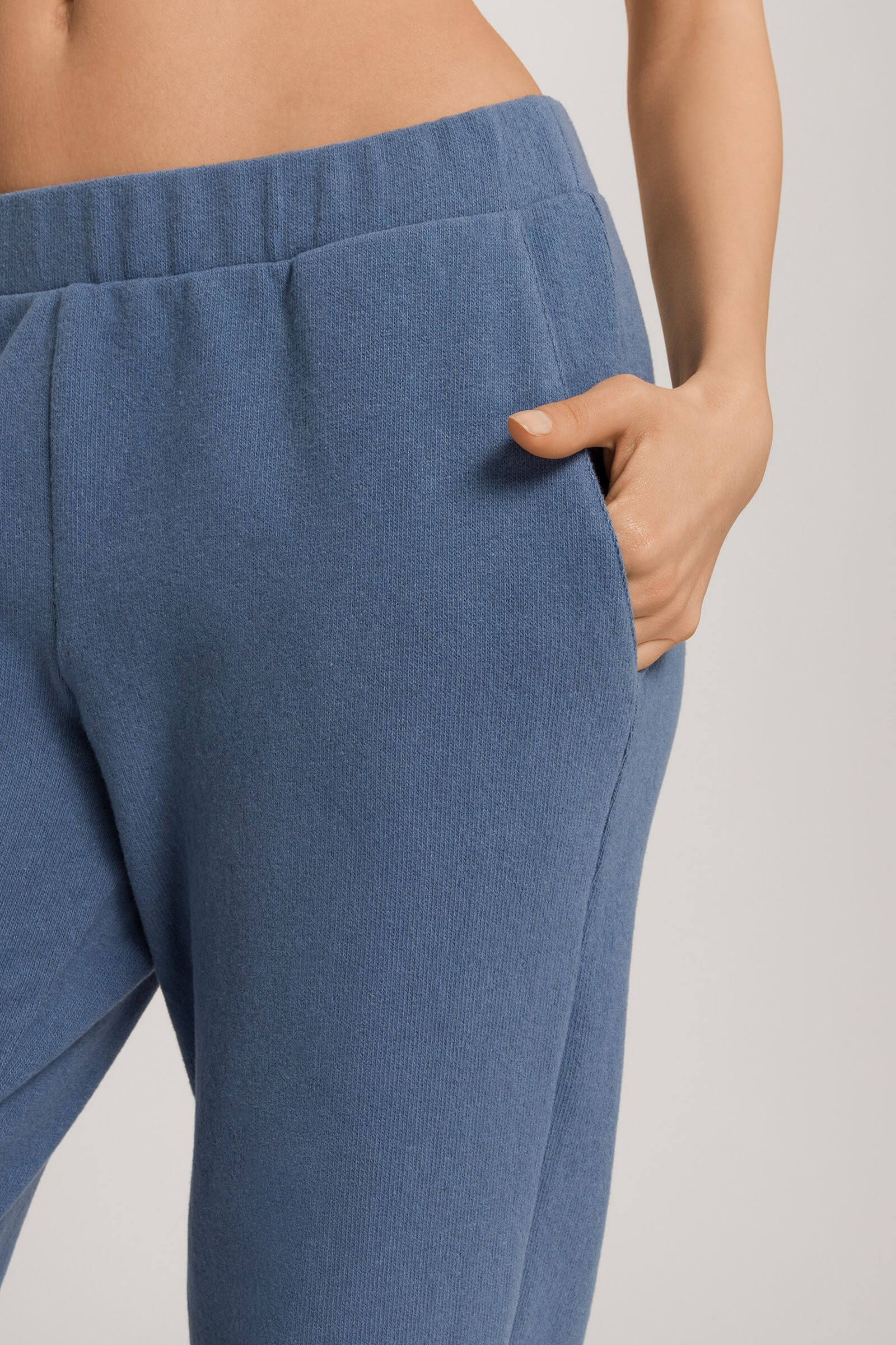 Брюки из смесового хлопка. Цвет Синий (073057)