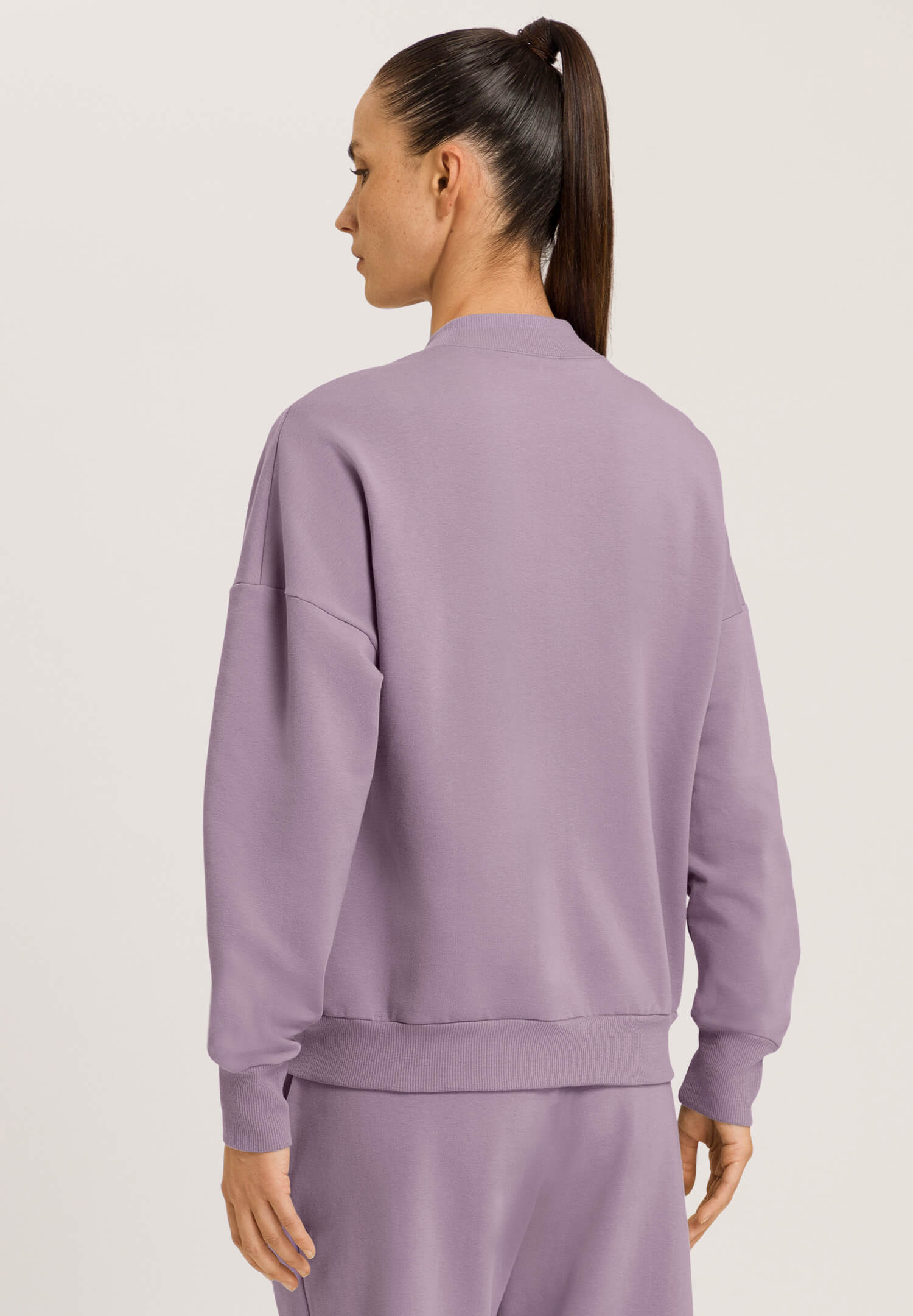 Хлопковая толстовка. Цвет Фиолетовый (071498)