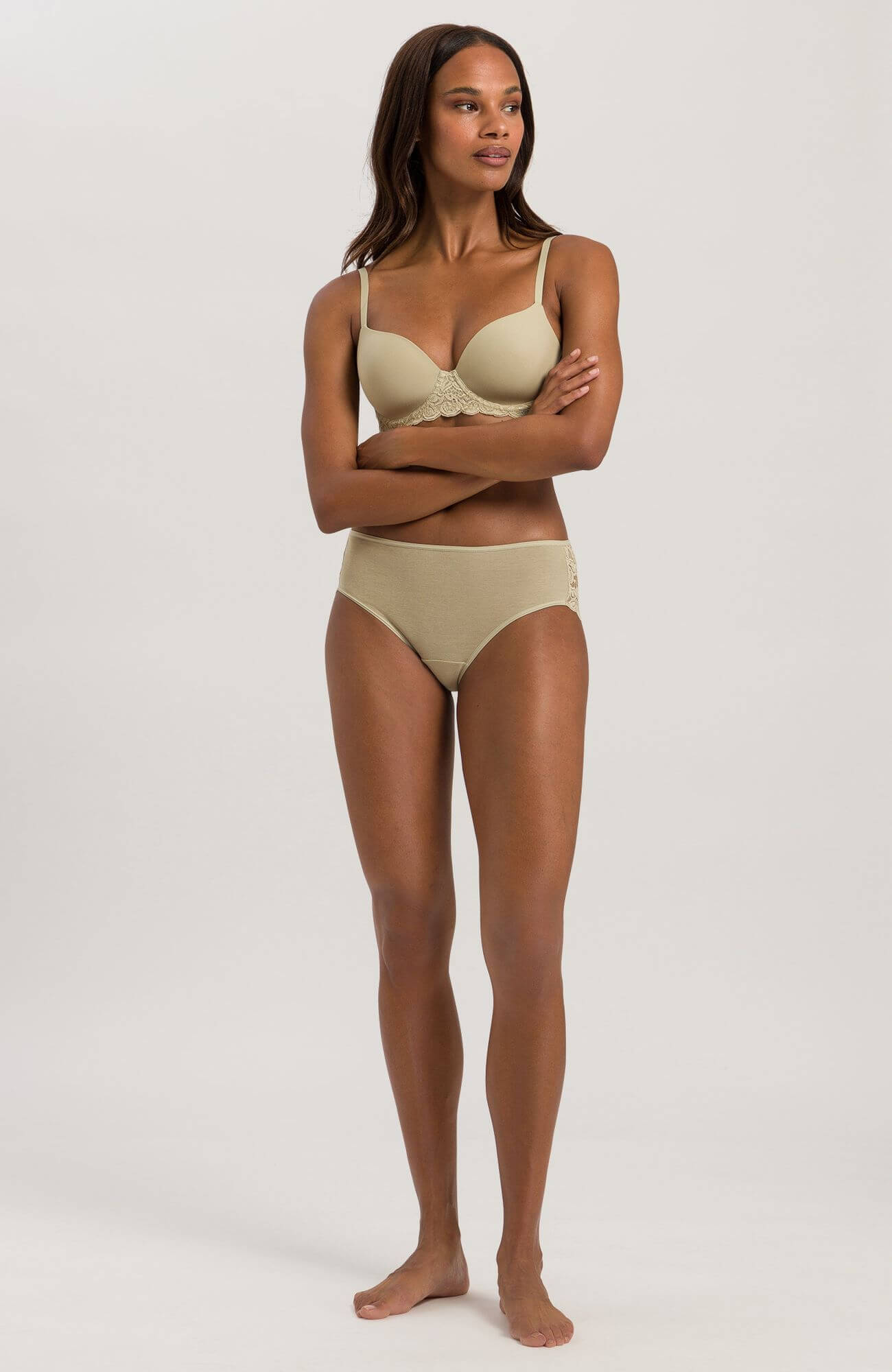 Базовые трусы слипы. Цвет Оливковый (072720)