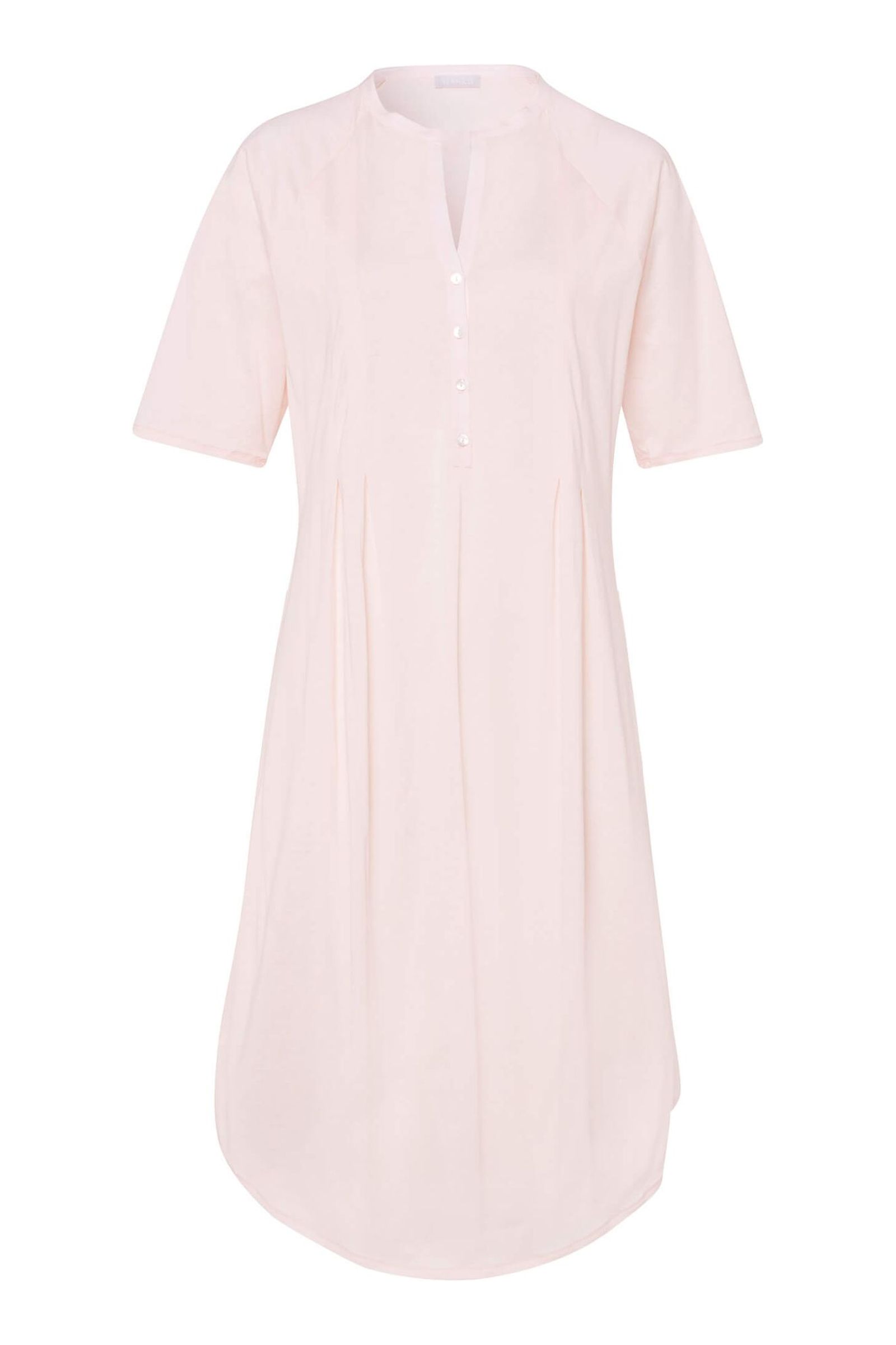 Ночная рубашка с рукавом до локтя. Цвет Пудровый (071334)
