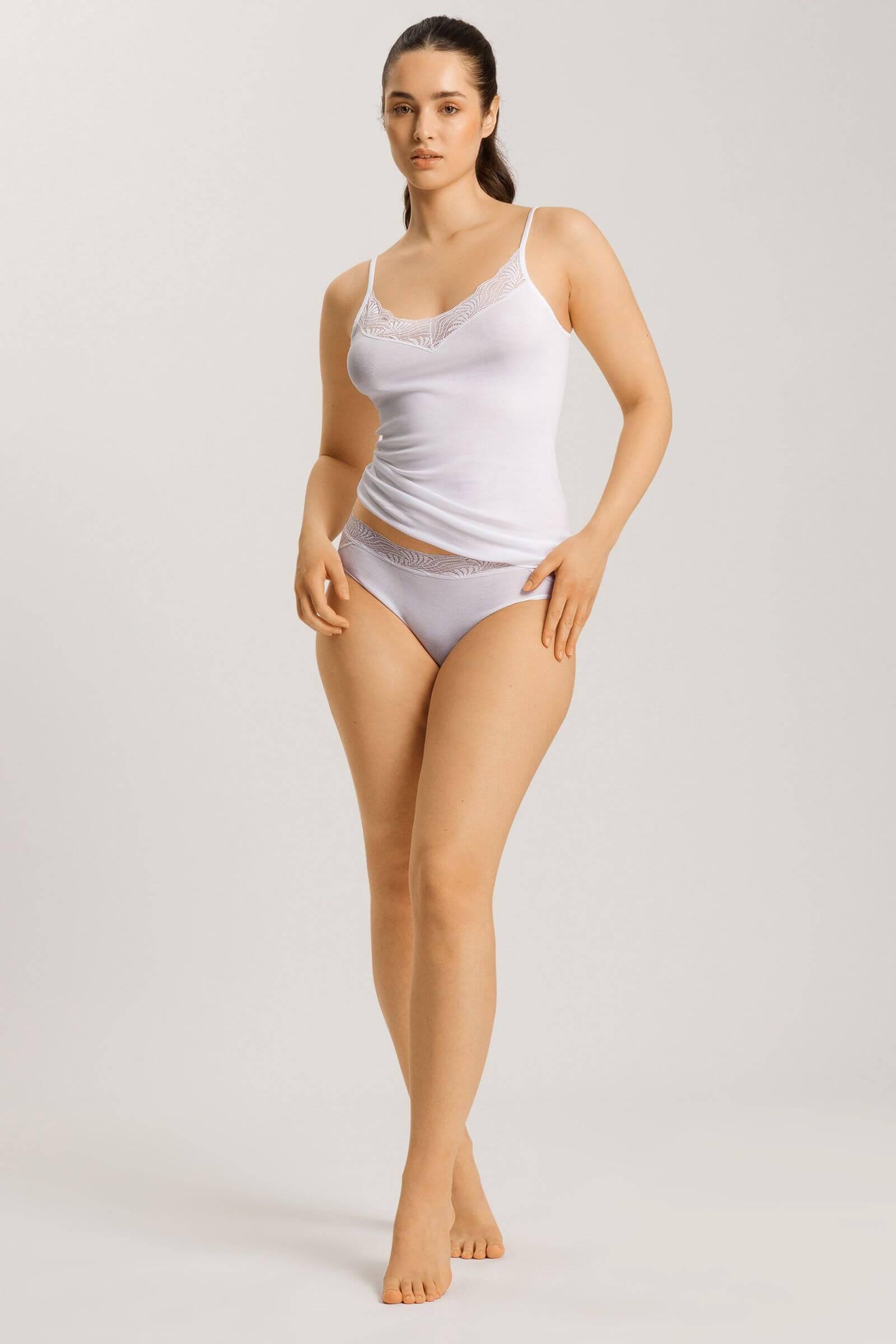 Трусы слипы из мерсеризованного хлопка. Цвет Белый (070101)