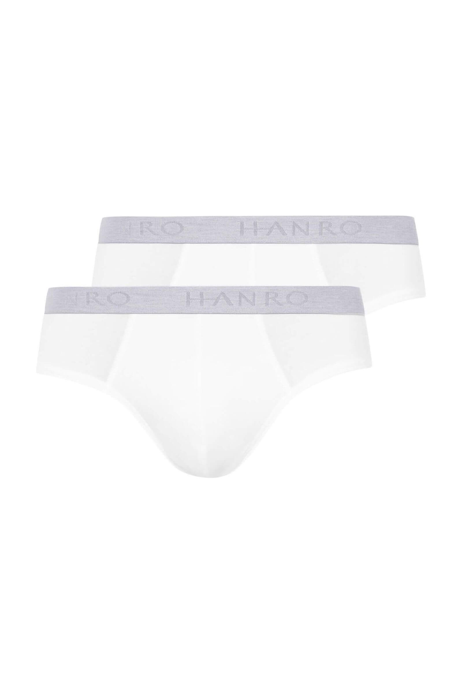 Комплект трусов брифов из мерсеризованного хлопка. Цвет Белый (070101)