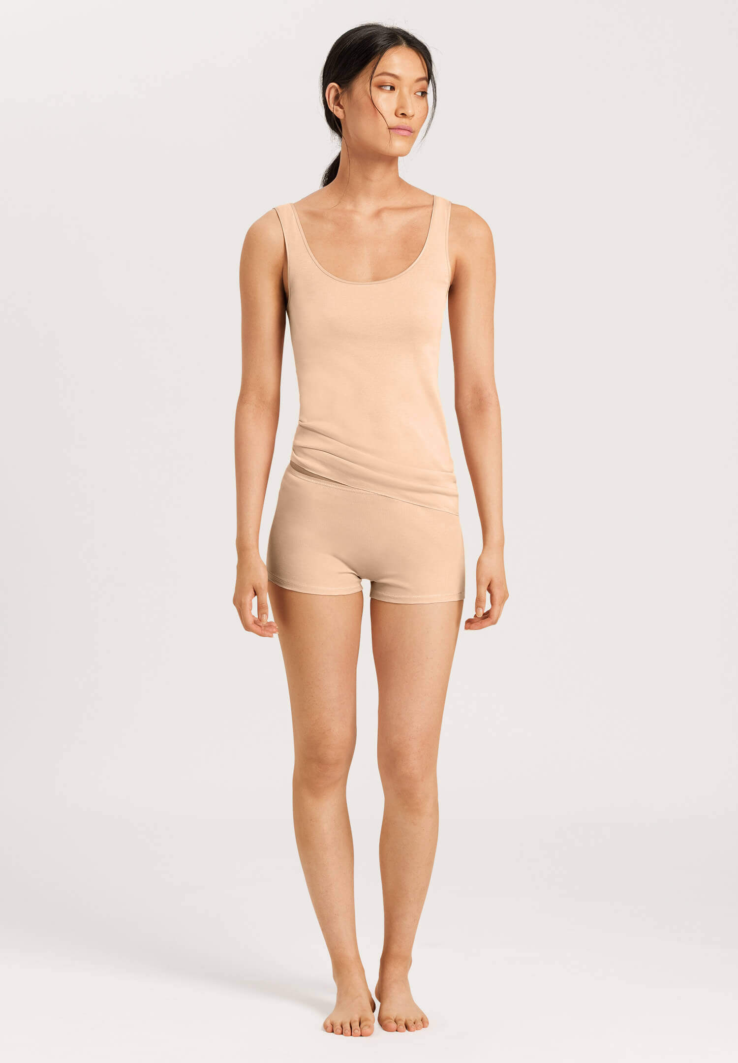 Трусы шортики. Цвет Бежевый (070274)