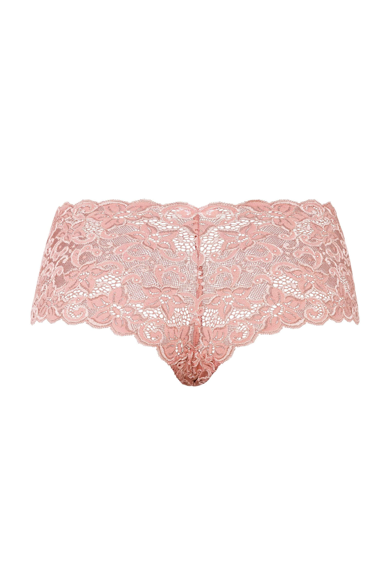 Кружевные трусы хипстеры. Цвет Розовый (071364)