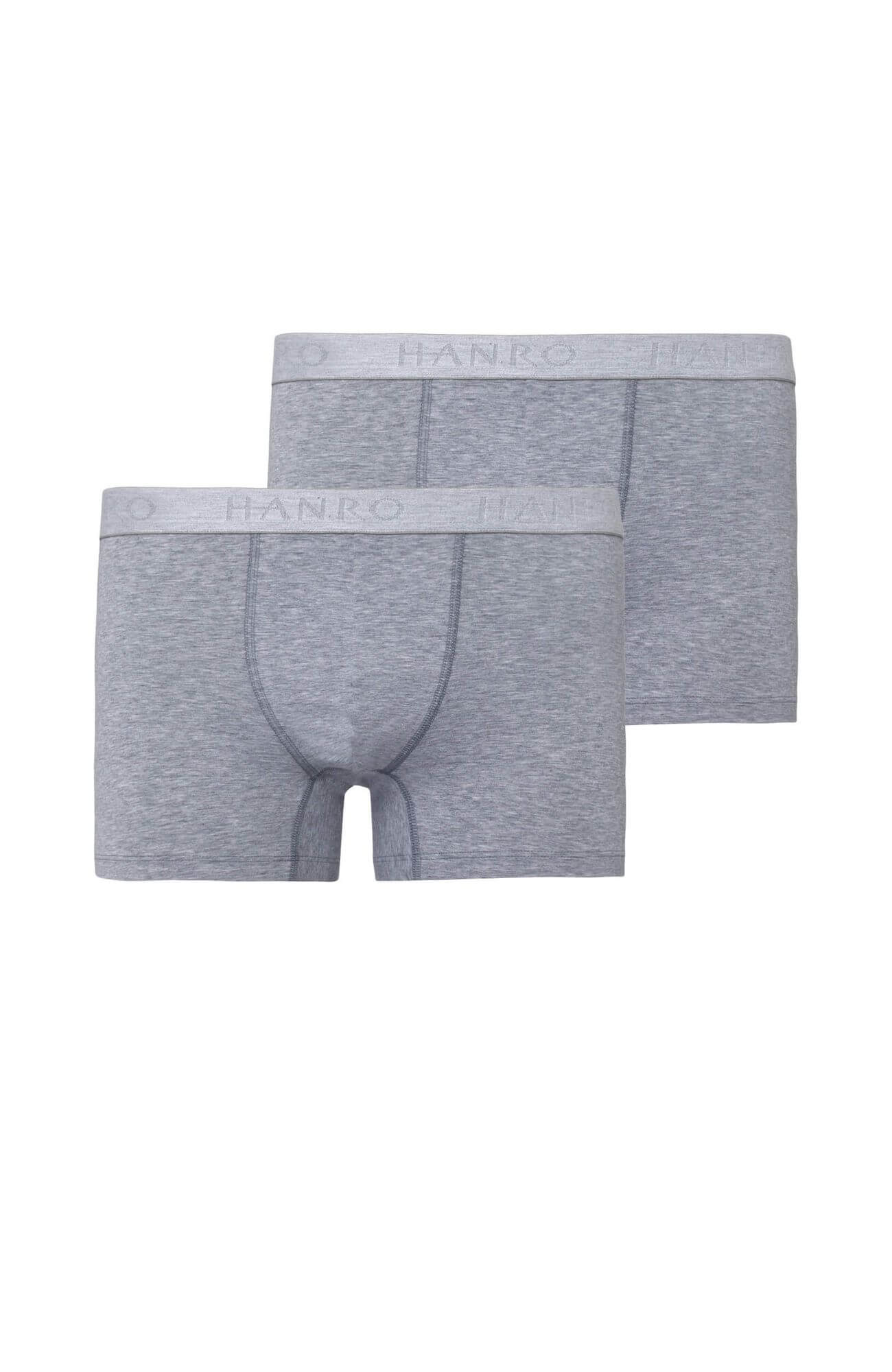 Комплект хлопковых боксеров-брифов. Цвет Серый (071961)