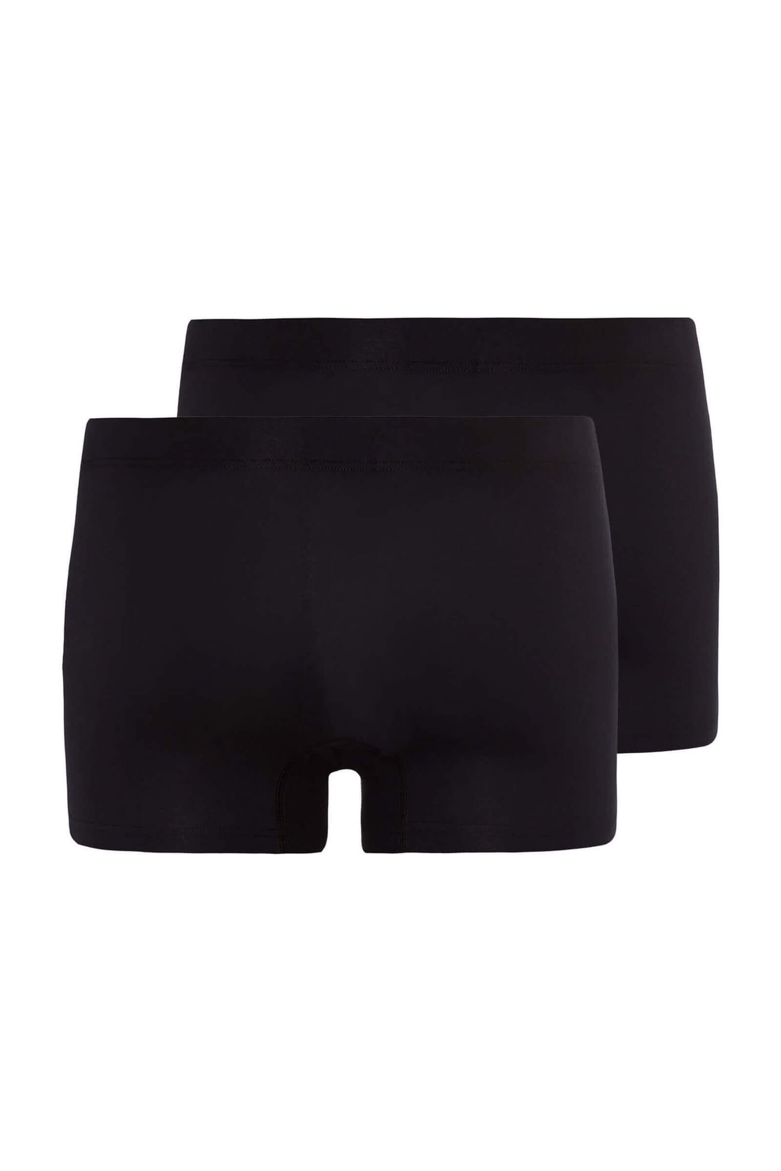 Комплект боксеров-брифов из мерсеризованного хлопка. Цвет Черный (070019)