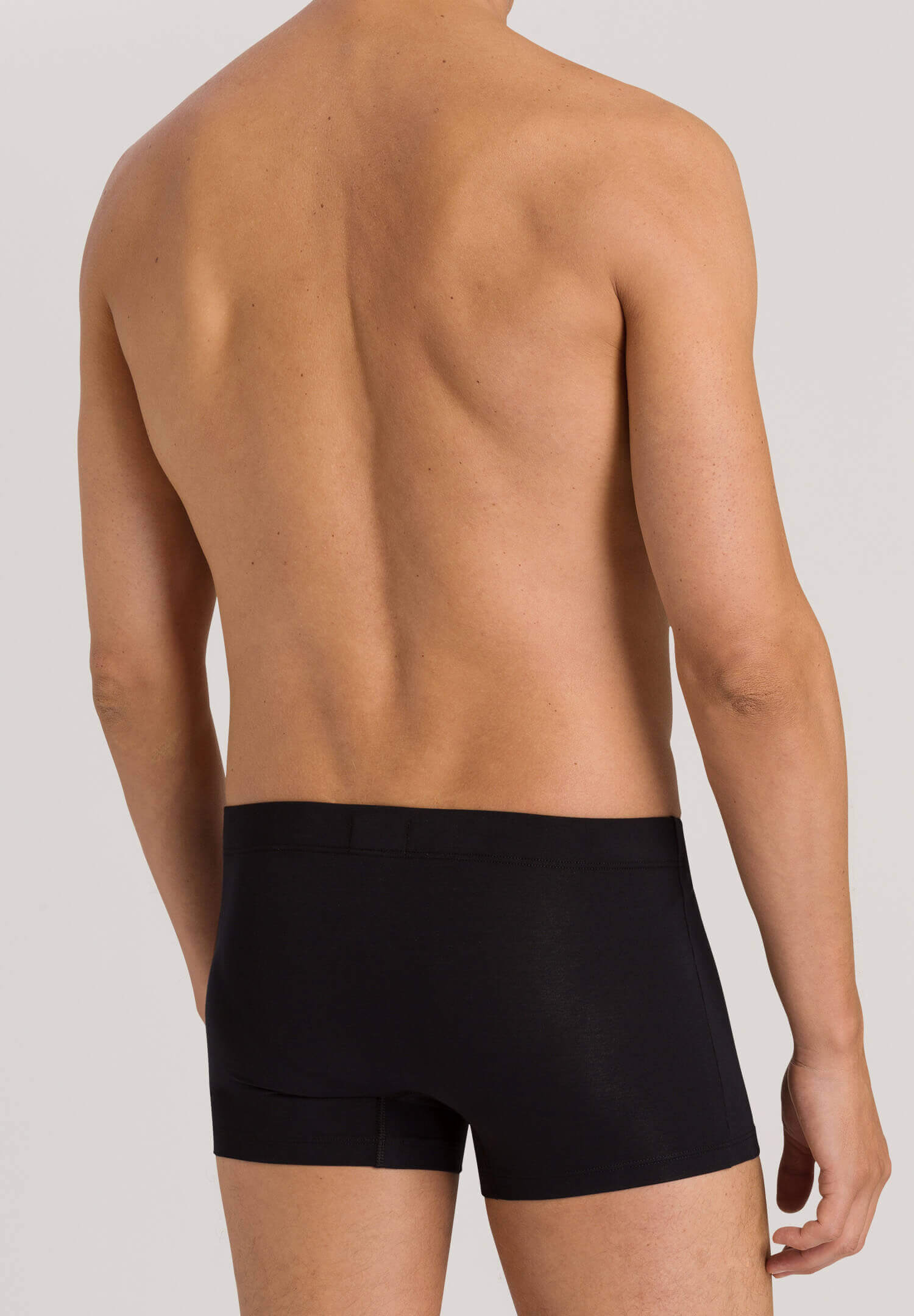 Комплект боксеров-брифов из мерсеризованного хлопка. Цвет Черный (070019)