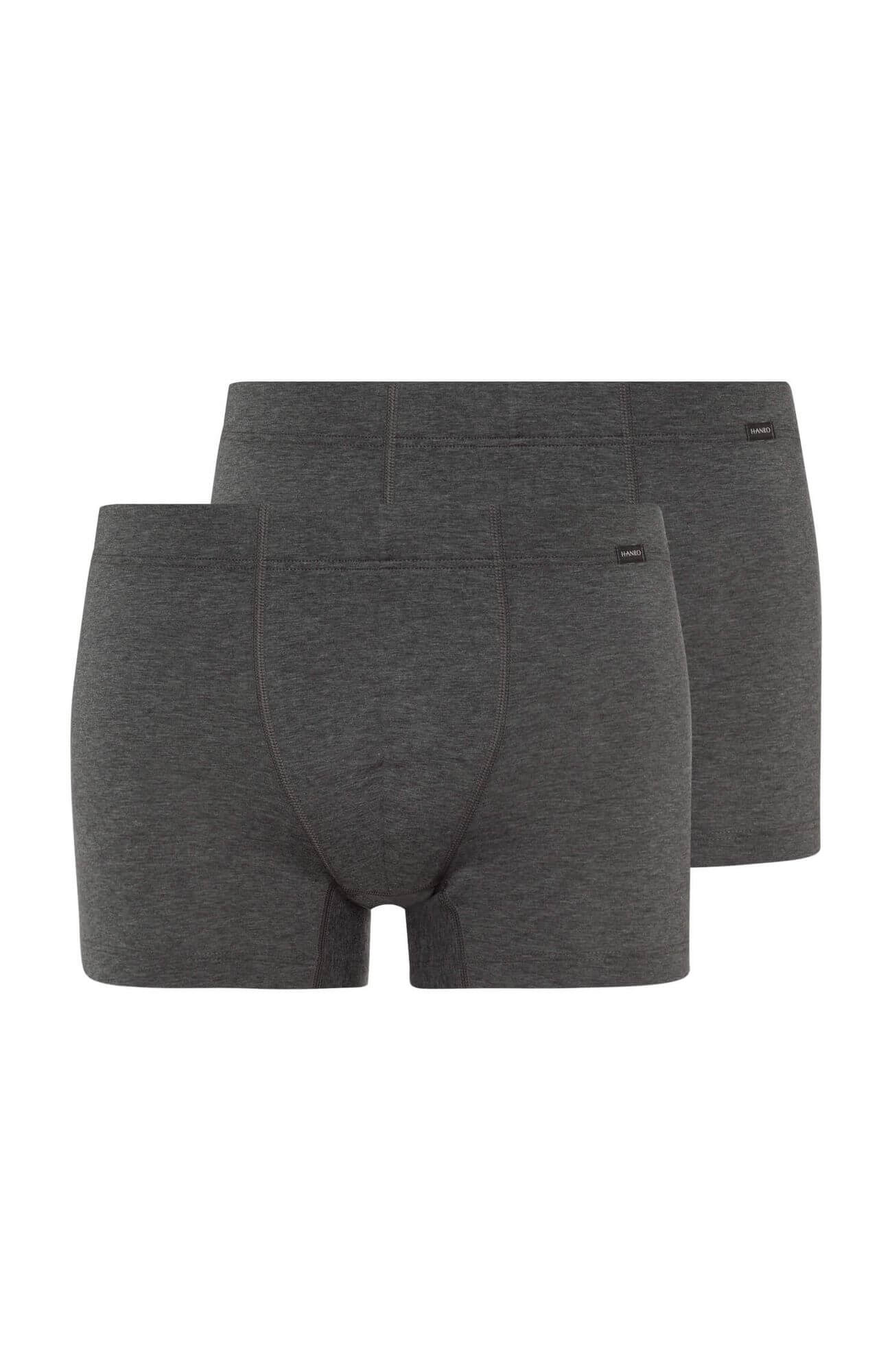 Комплект боксеров-брифов из мерсеризованного хлопка. Цвет Серый (071092)
