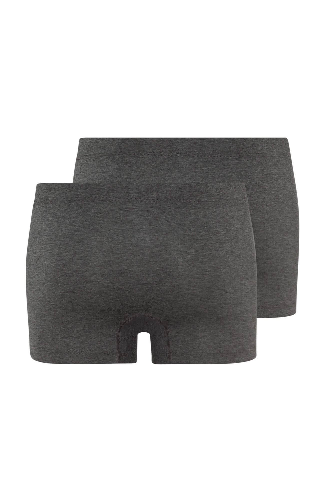 Комплект боксеров-брифов из мерсеризованного хлопка. Цвет Серый (071092)