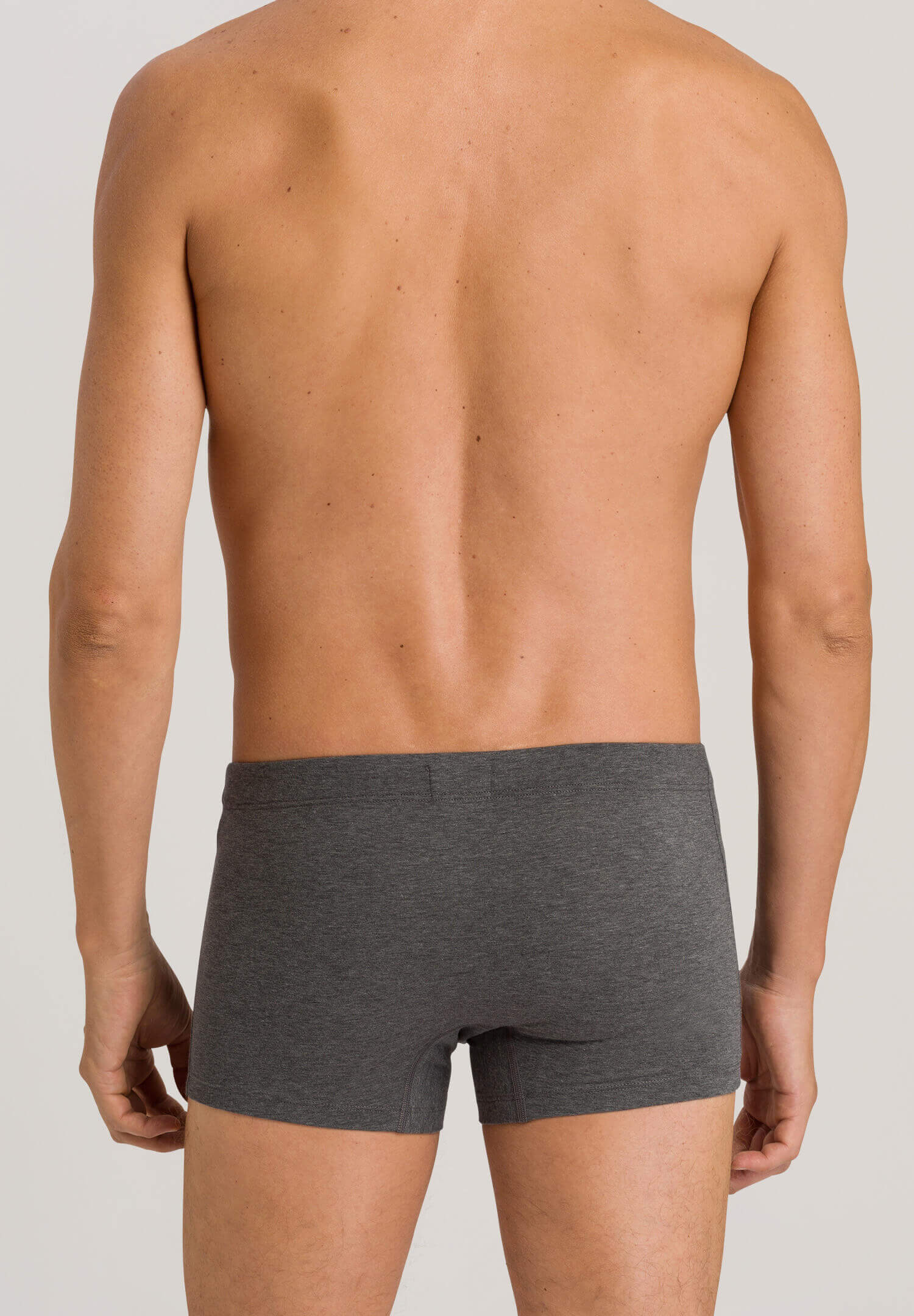 Комплект боксеров-брифов из мерсеризованного хлопка. Цвет Серый (071092)