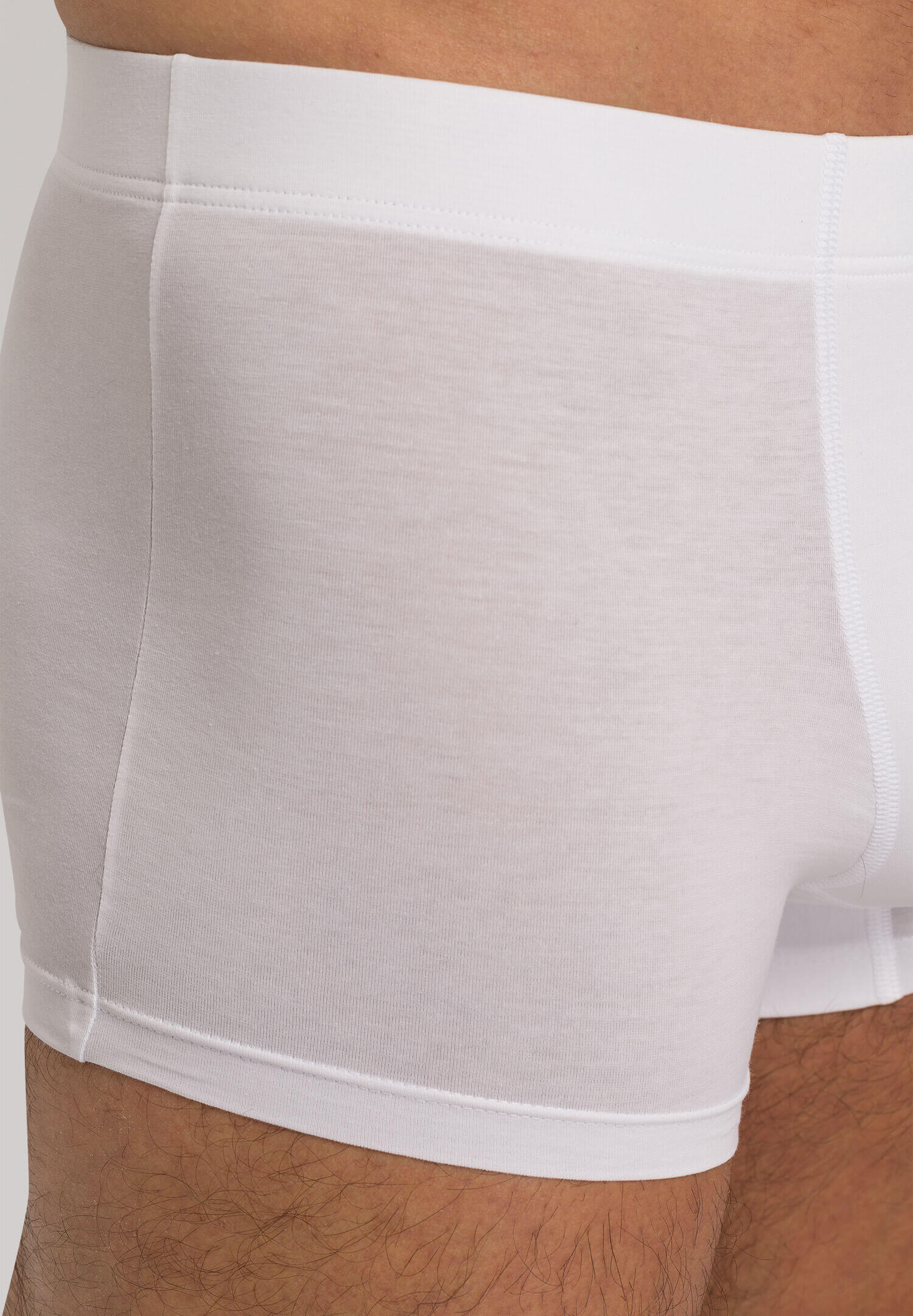 Комплект боксеров-брифов из мерсеризованного хлопка. Цвет Белый (070101)