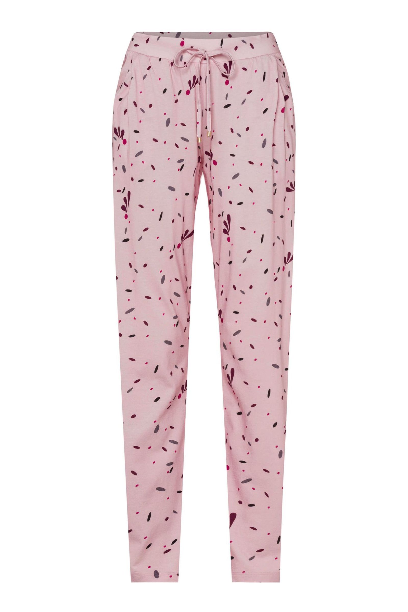 Пижамные брюки из хлопка и модала. Цвет Розовый (072933)