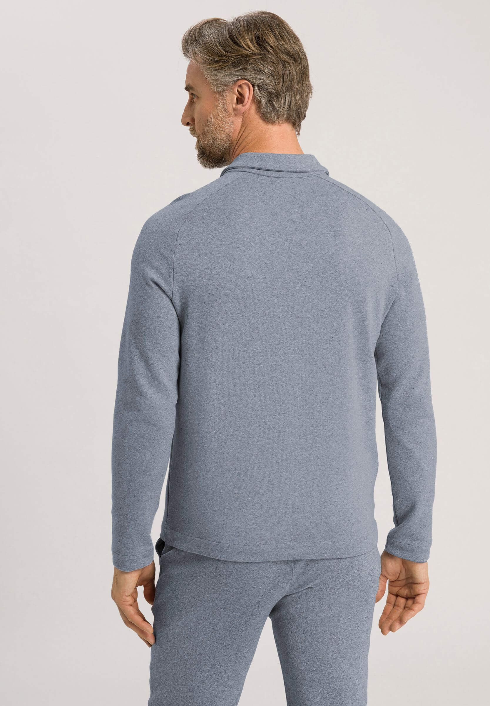 Толстовка из смесового хлопка. Цвет Серый (072362)