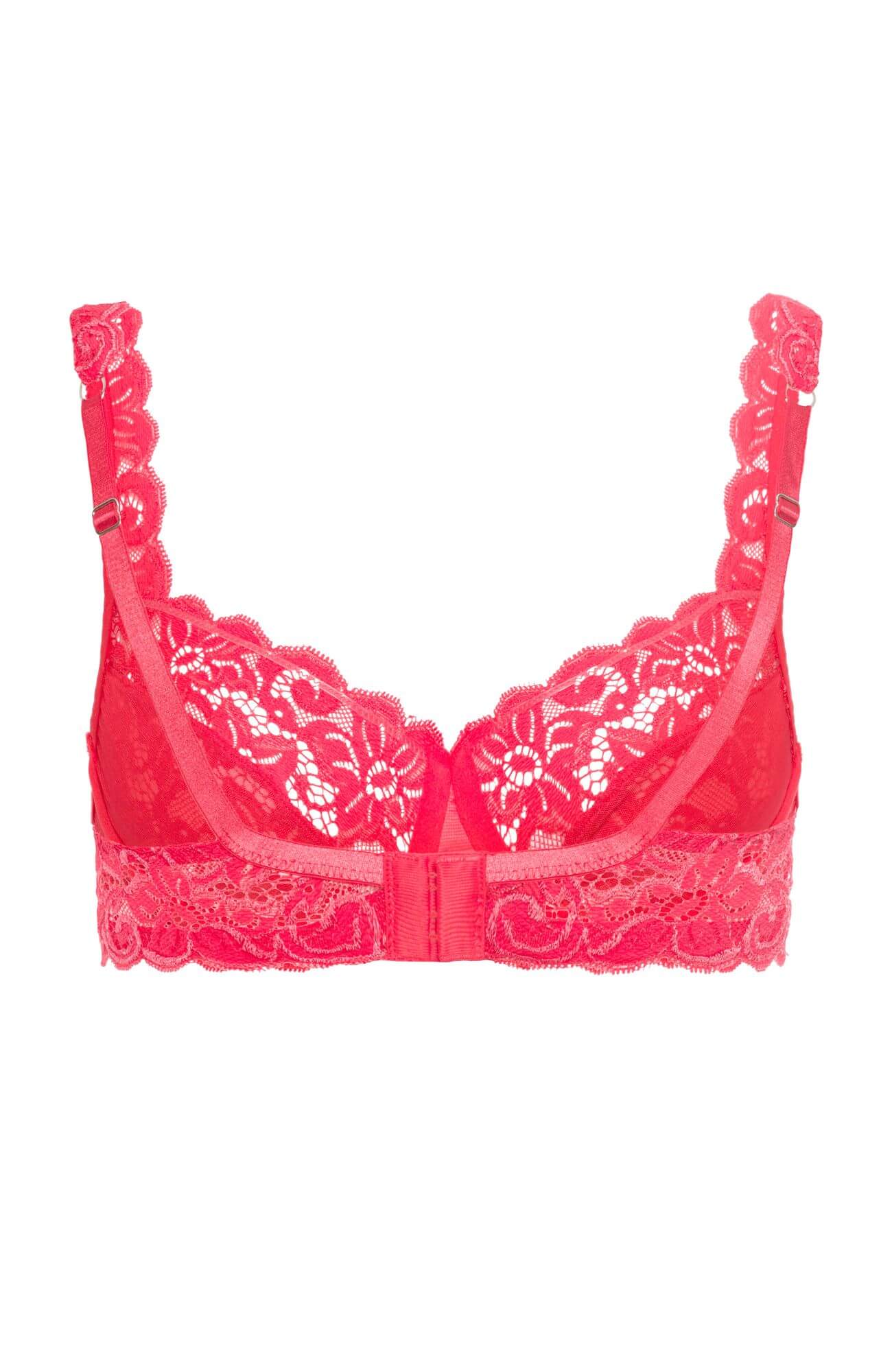 Бюстгальтер деми с полукруглыми чашками. Цвет Розовый (071399)