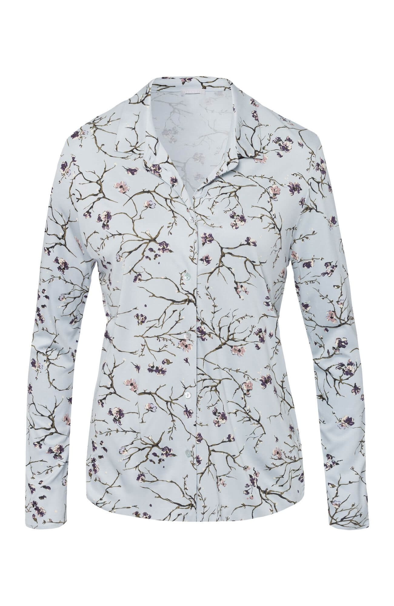 Пижамная рубашка из мягкого модала. Цвет Голубой (071932)