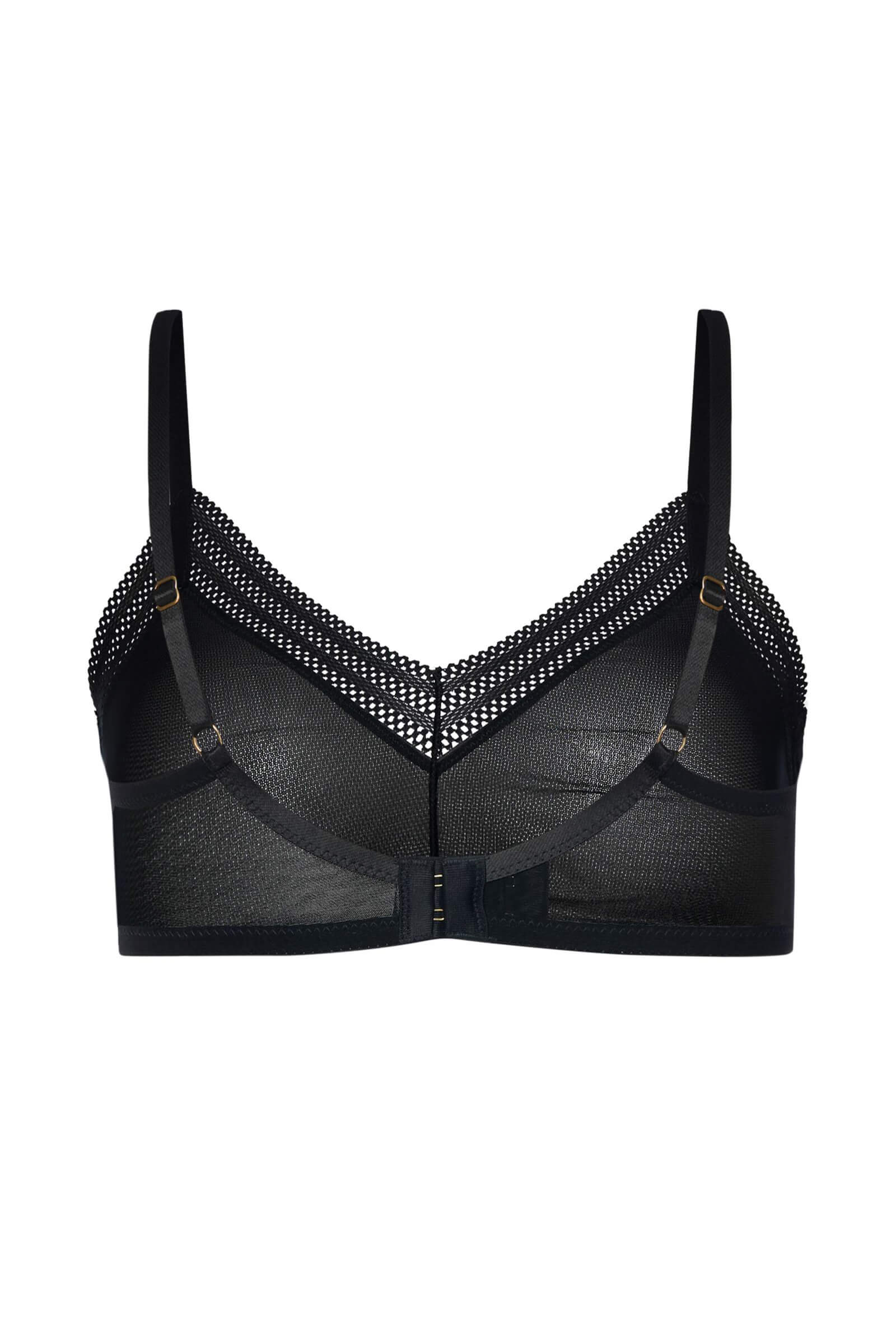 Бесшовный бюстгальтер-топ с мягкими чашками. Цвет Черный (070019)