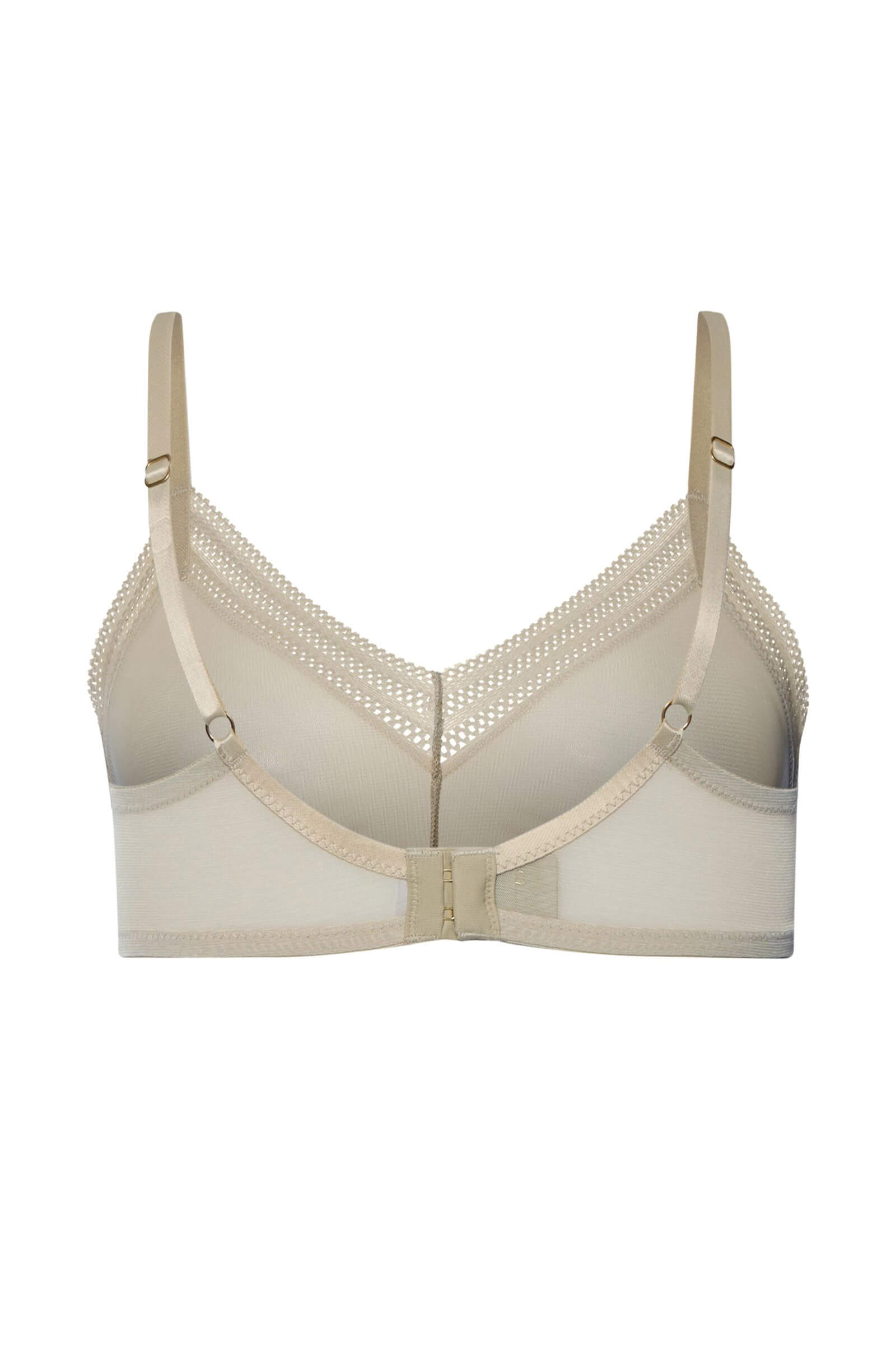 Бесшовный бюстгальтер-топ с мягкими чашками. Цвет Бежевый (072661)