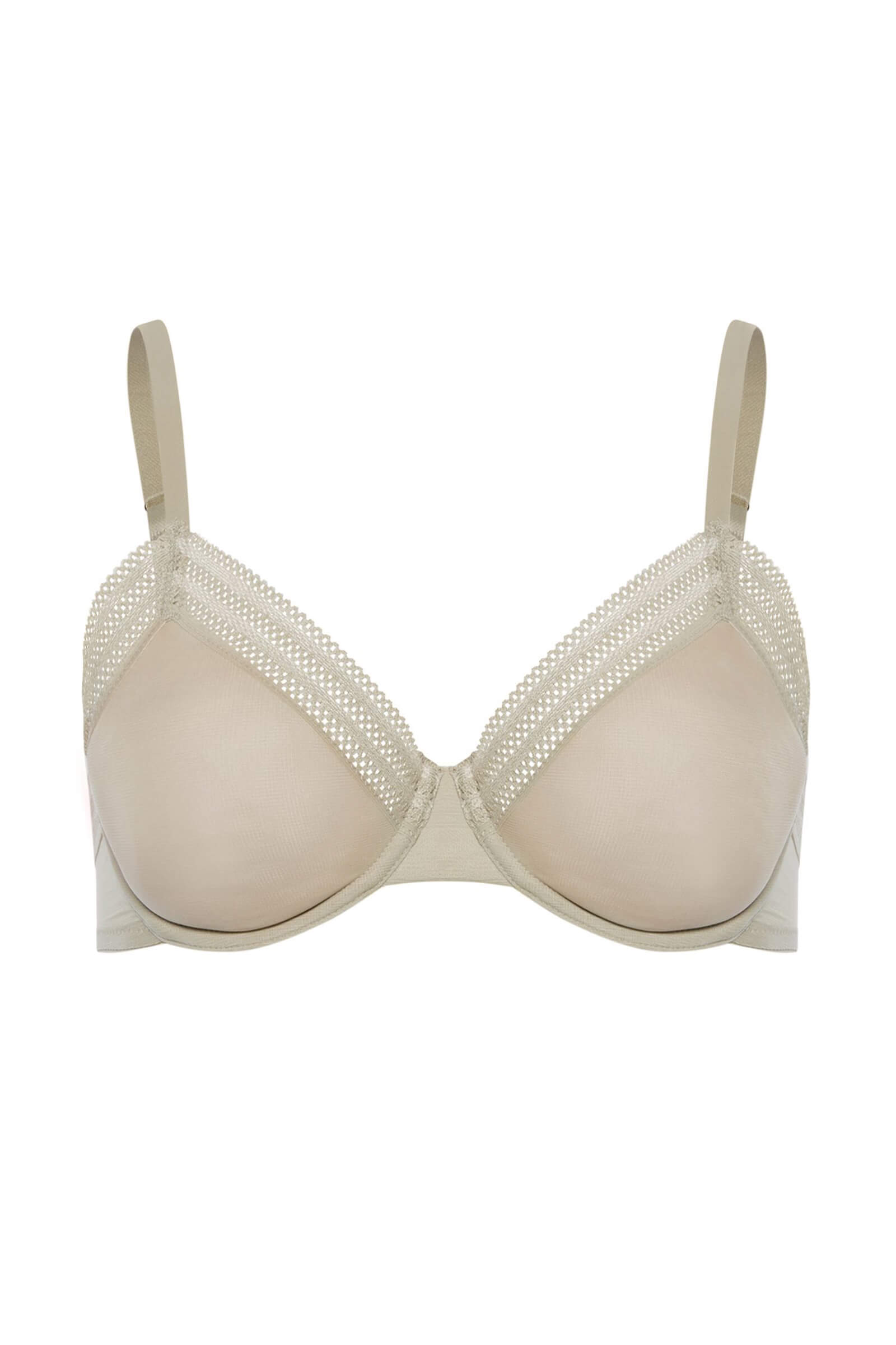 Бесшовный бюстгальтер на косточках. Цвет Бежевый (072661)