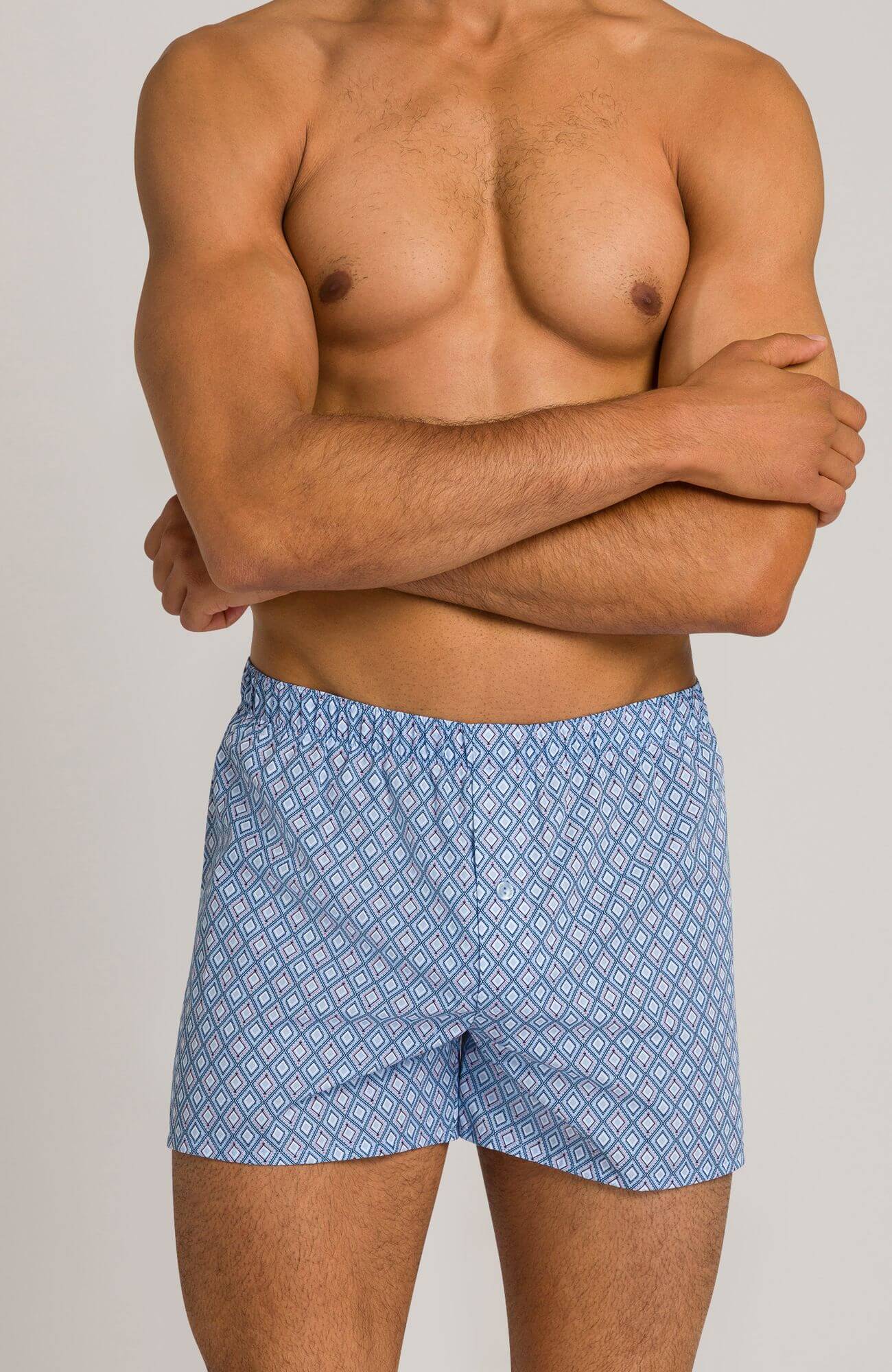 Трусы боксеры. Цвет Голубой (071252)