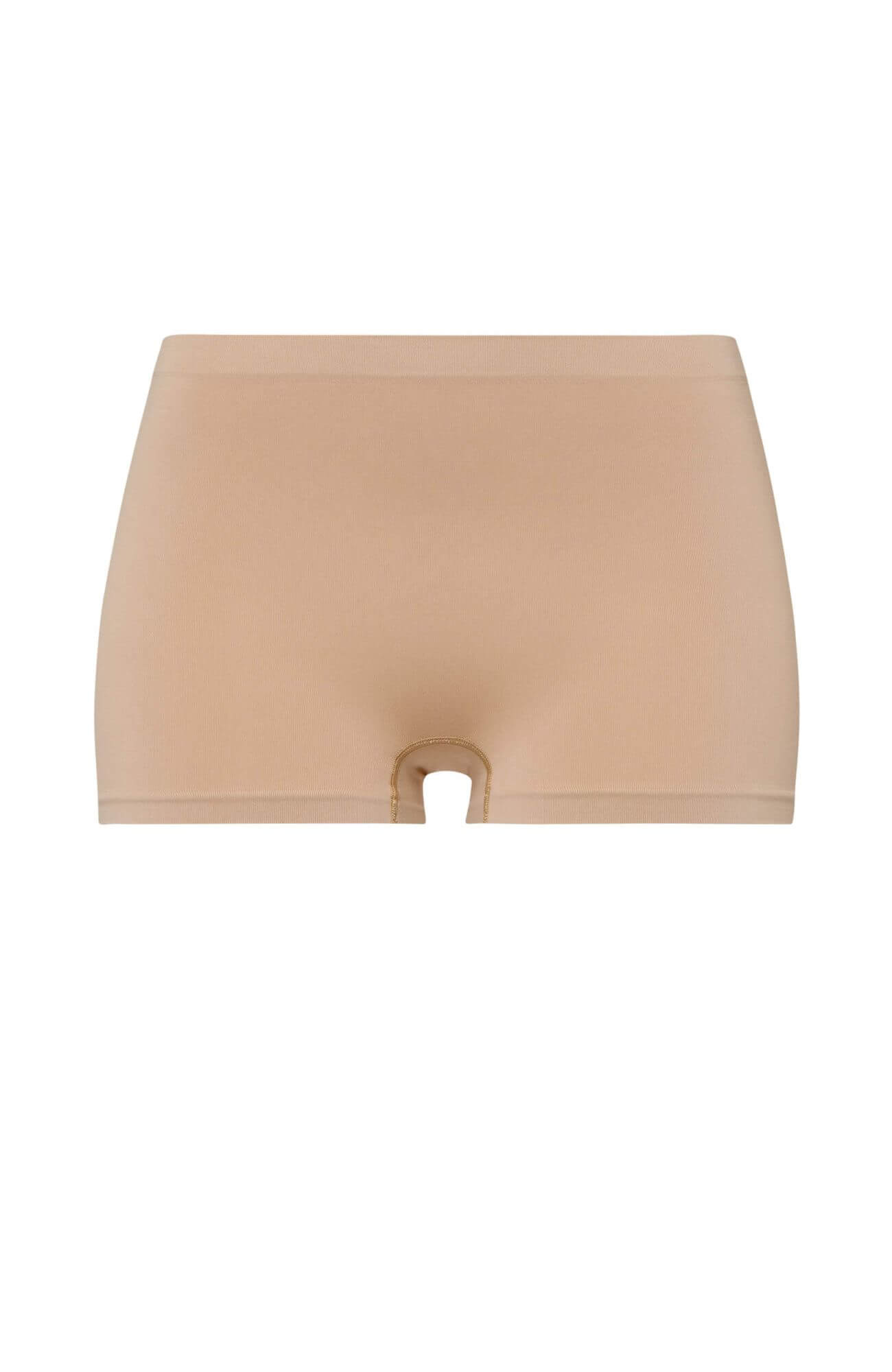 Бесшовные трусы шортики. Цвет Бежевый (070274)