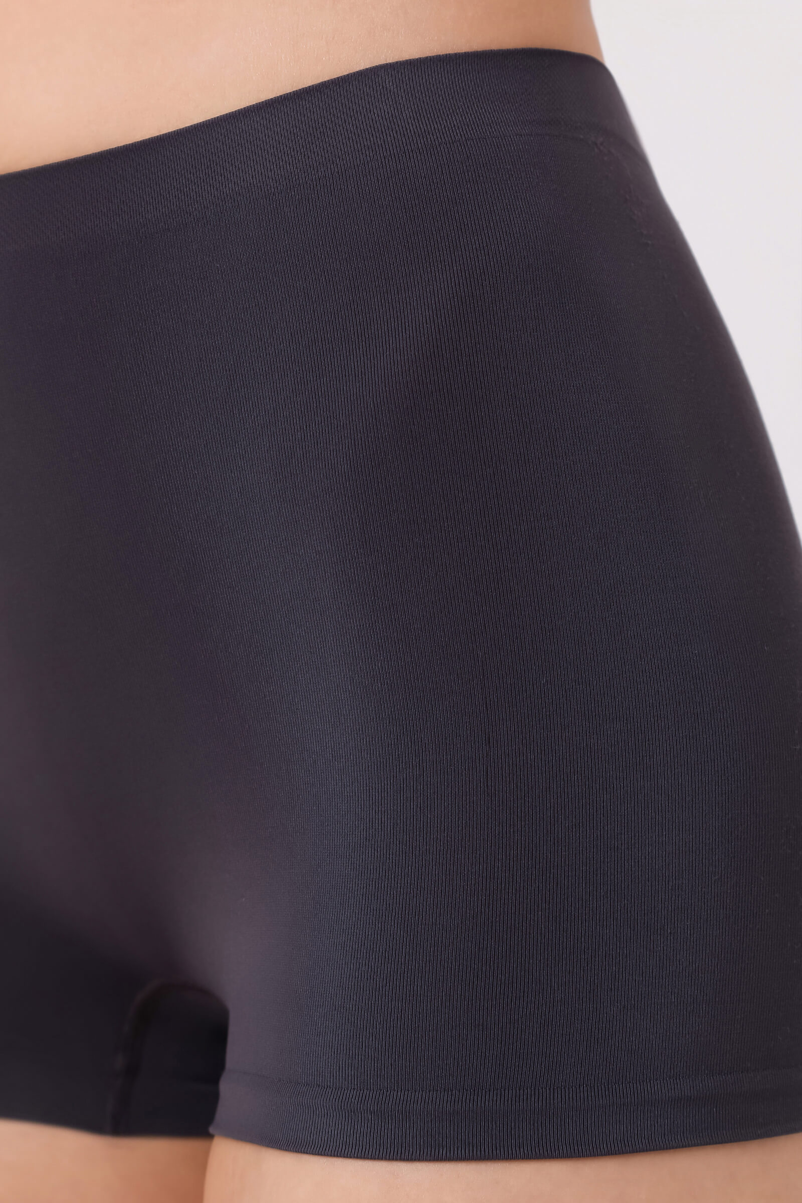 Бесшовные трусы шортики. Цвет Серый (071611)