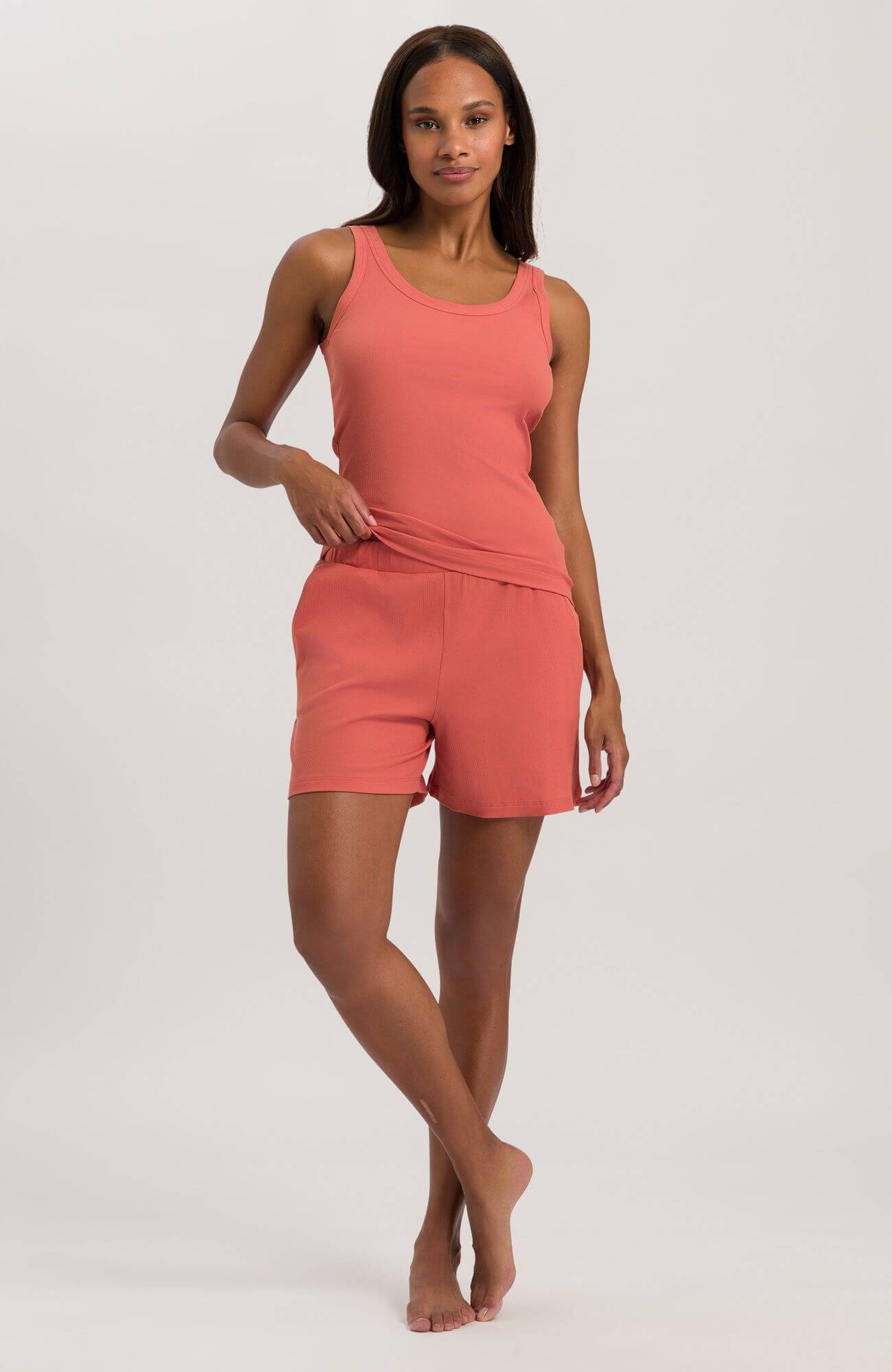 Шорты с карманами. Цвет Персиковый (072294)