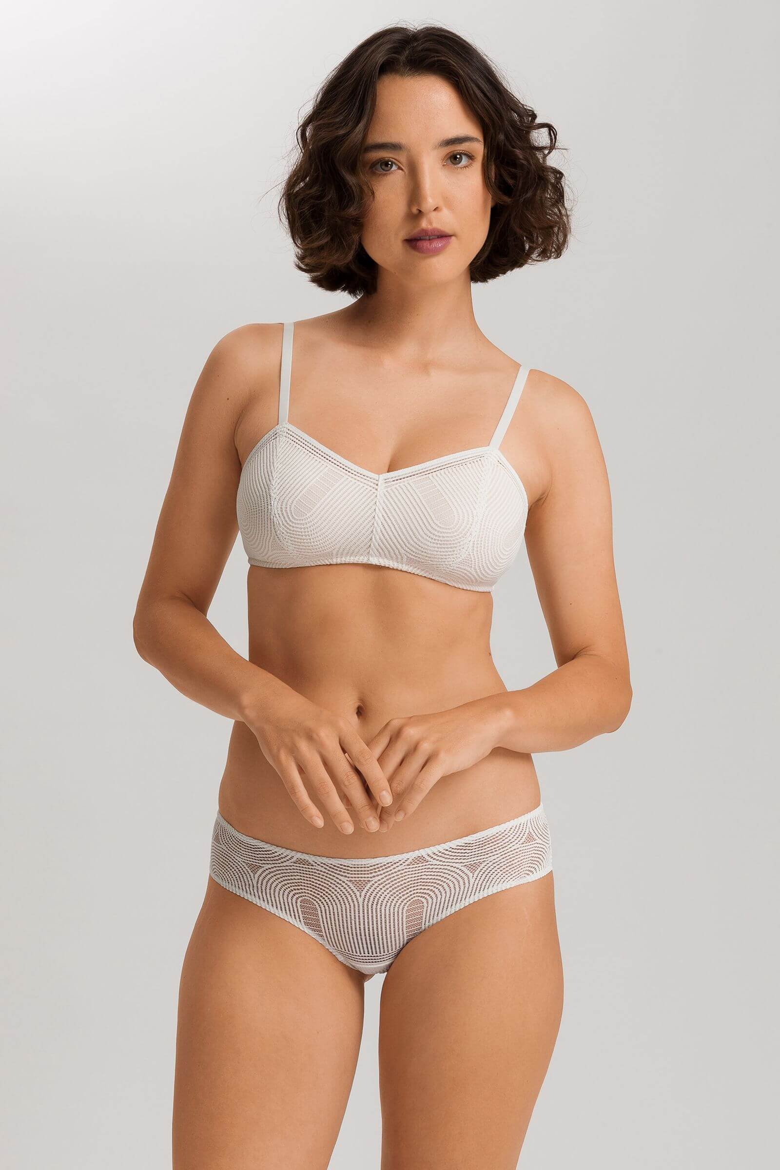 Бюстгальтер-топ без косточек. Цвет Кремовый (072203)