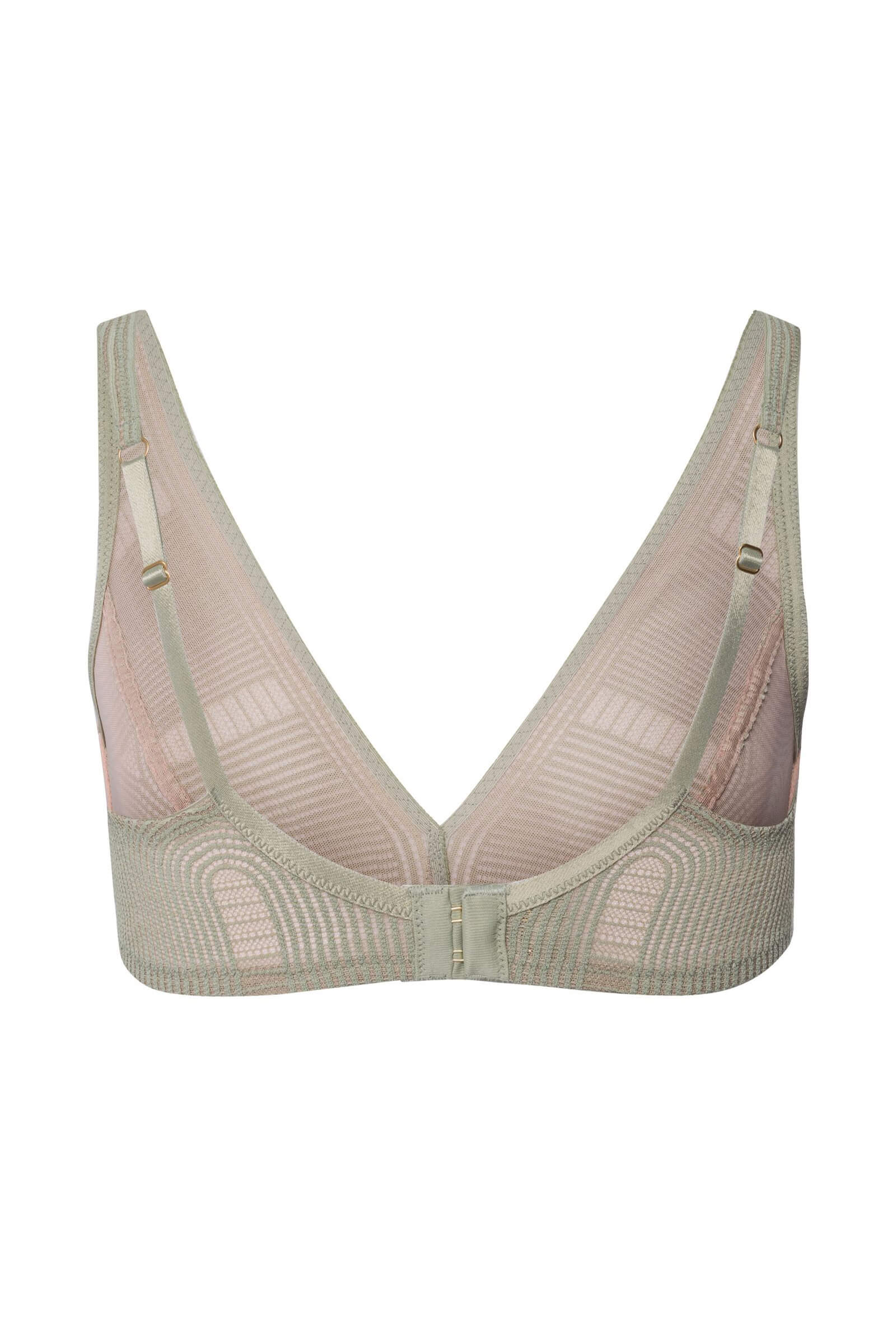 Бюстггальтер с треугольными чашками. Цвет Оливковый (072732)