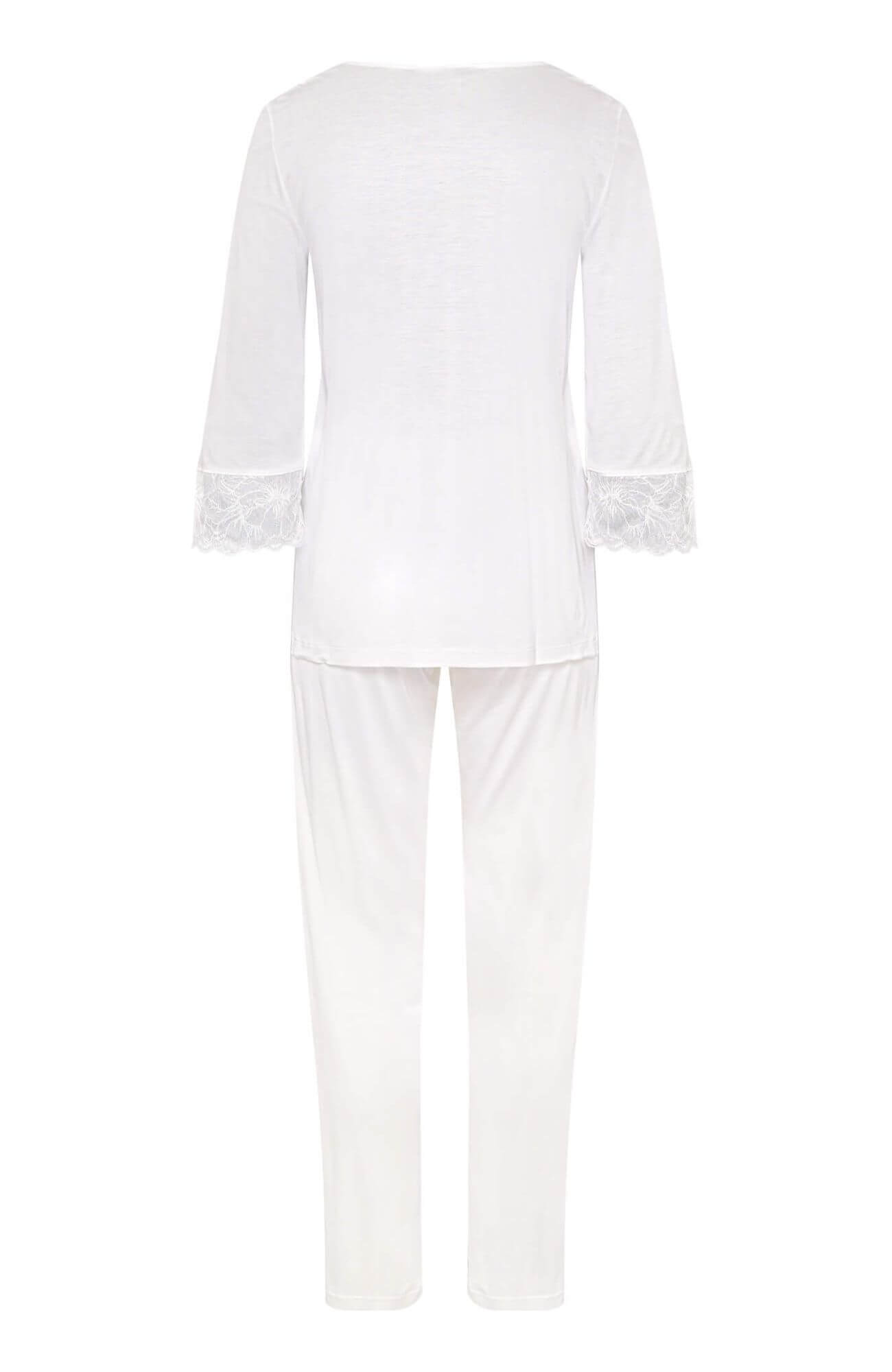 Пижама с рукавом 3/4. Цвет Белый (070102)