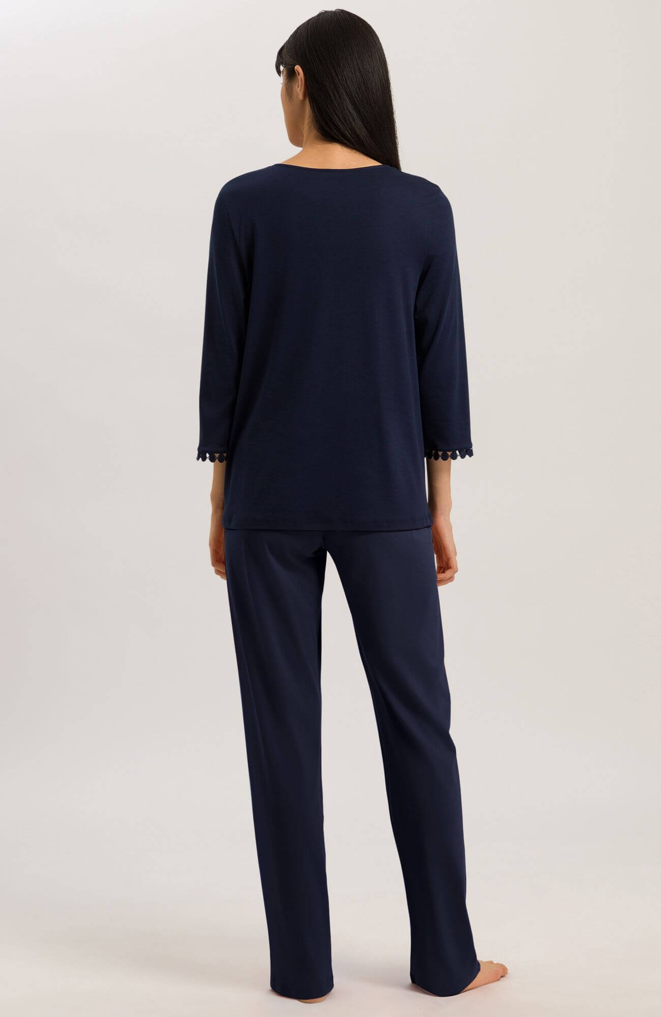 Пижама с брюками 3/4. Цвет Синий (071610)