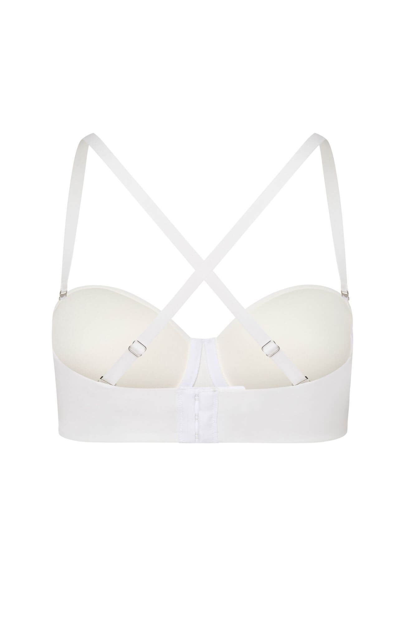 Бюстгальтер бандо с бретелями-трансформерами. Цвет Белый (070102)