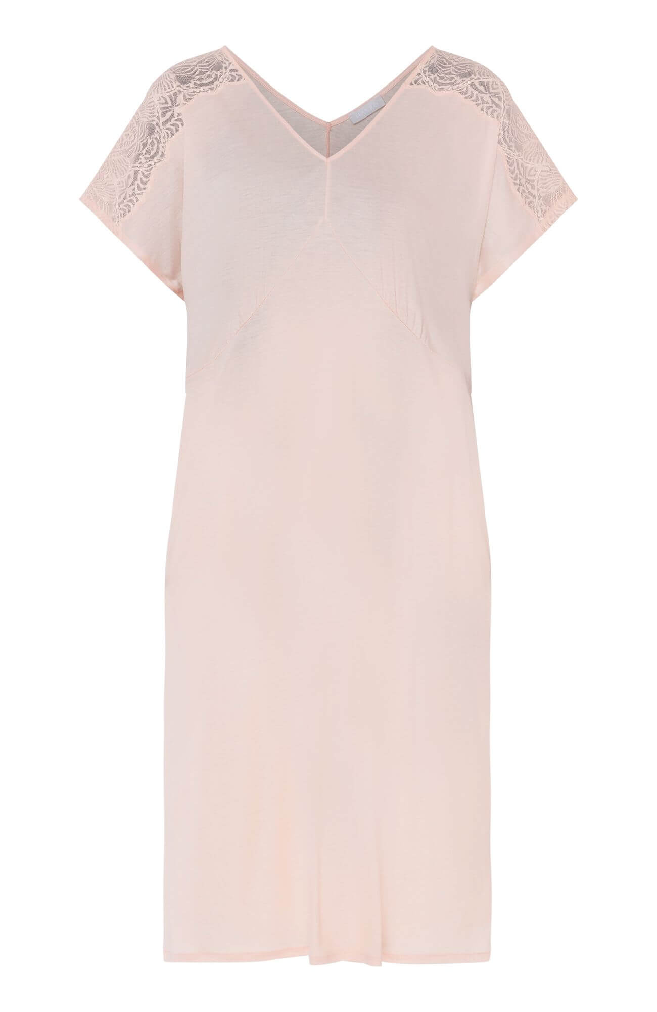 Ночная сорочка с коротким рукавом. Цвет Розовый (072311)