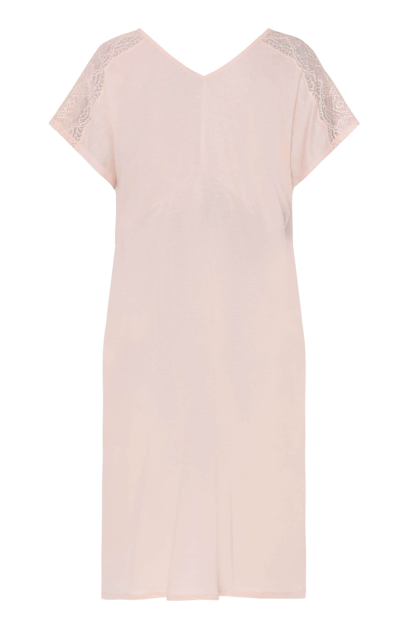 Ночная сорочка с коротким рукавом. Цвет Розовый (072311)