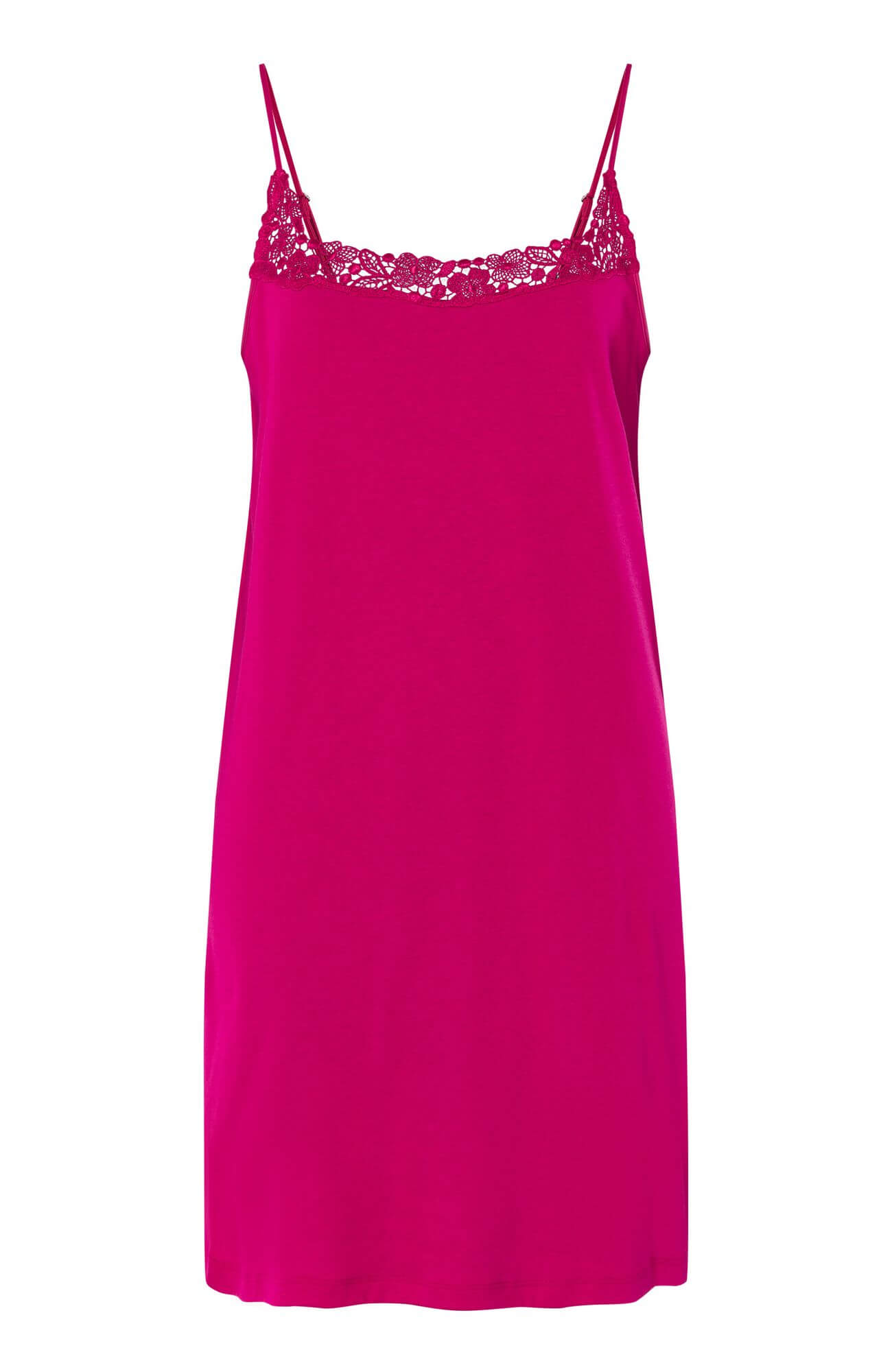 Комбинация с кружевом. Цвет Фуксия (072462)