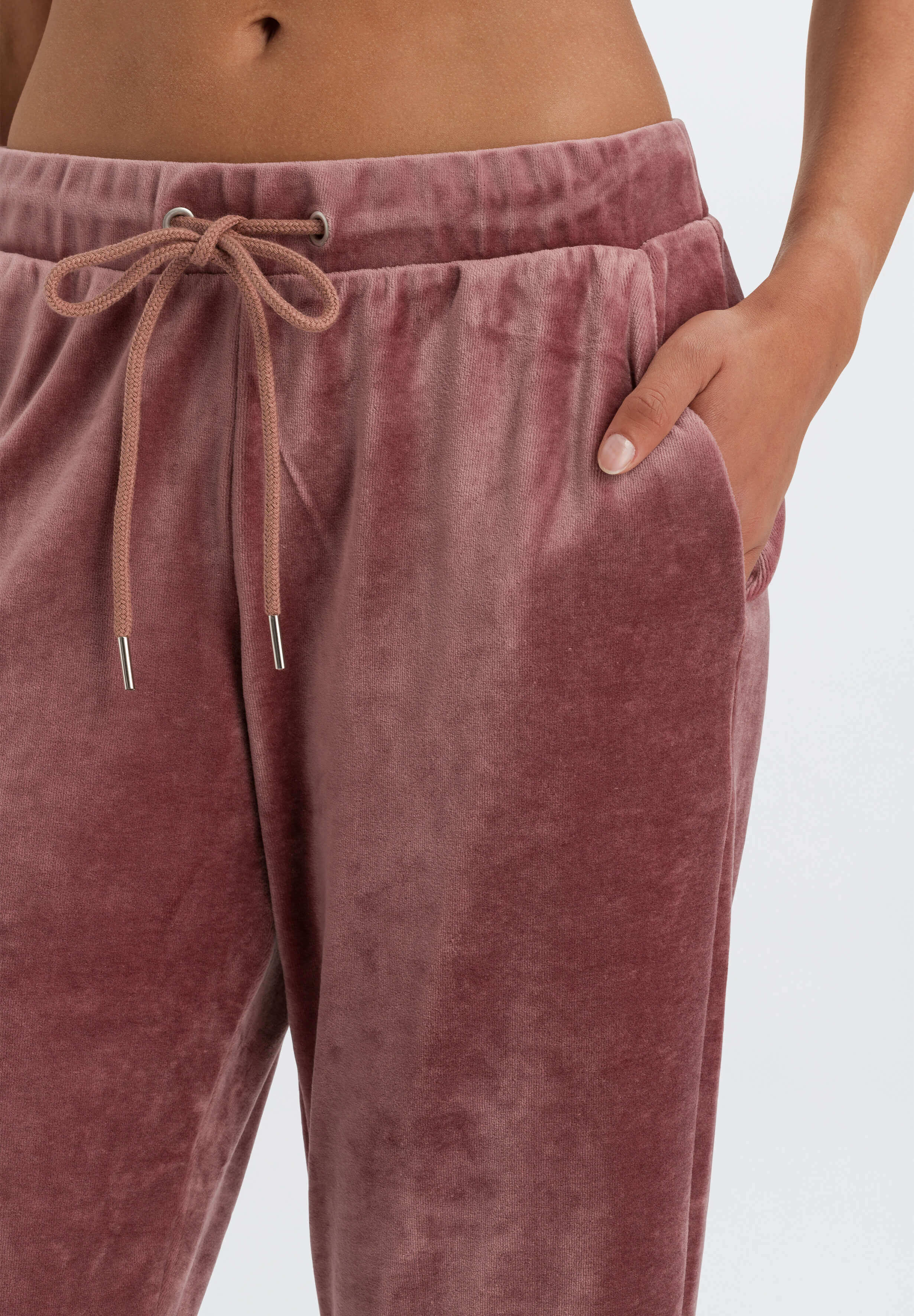 Джоггеры из велюра. Цвет Розовый (071369)