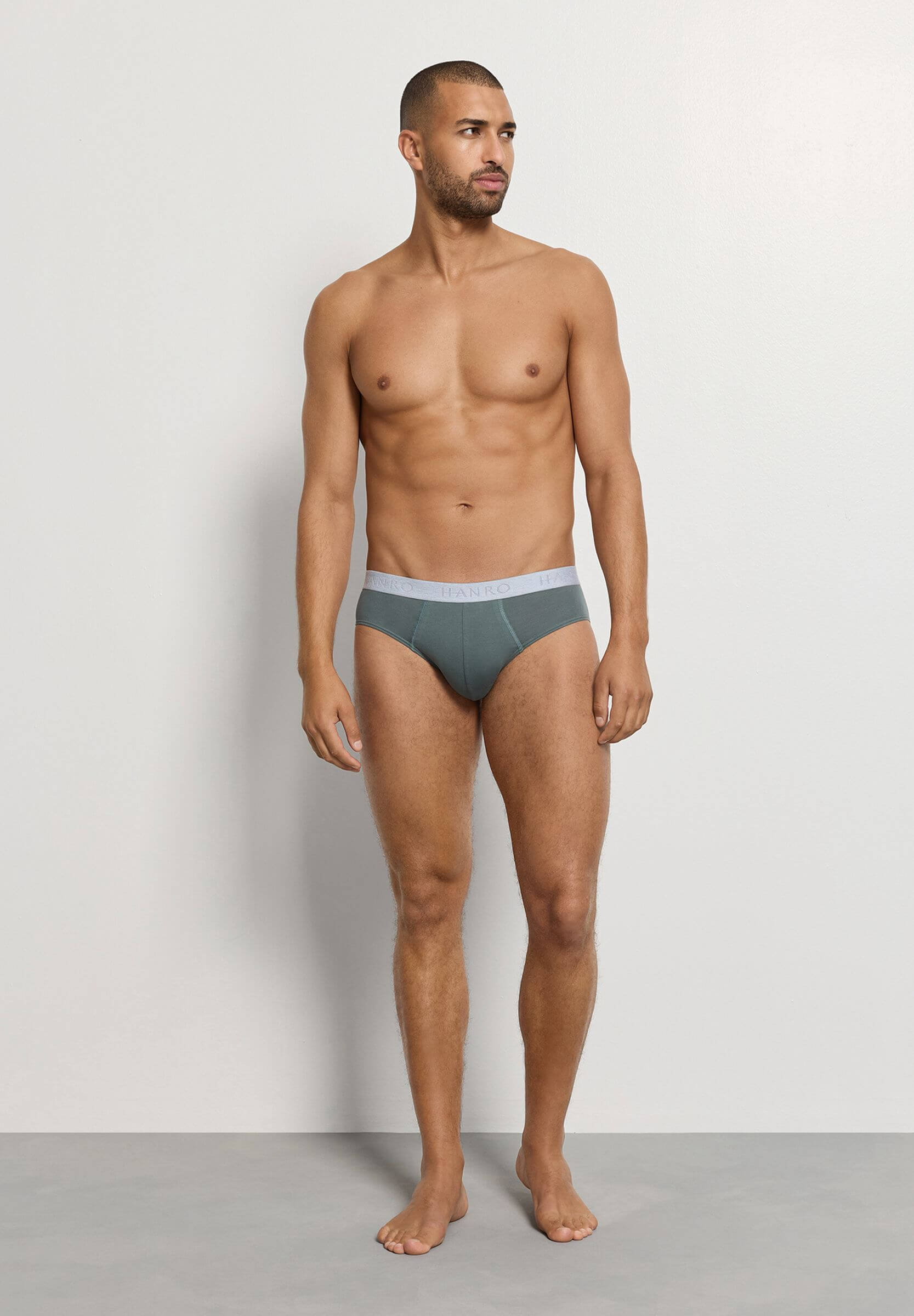 Комплект трусов брифов из мерсеризованного хлопка. Цвет Набор цветов (073117)