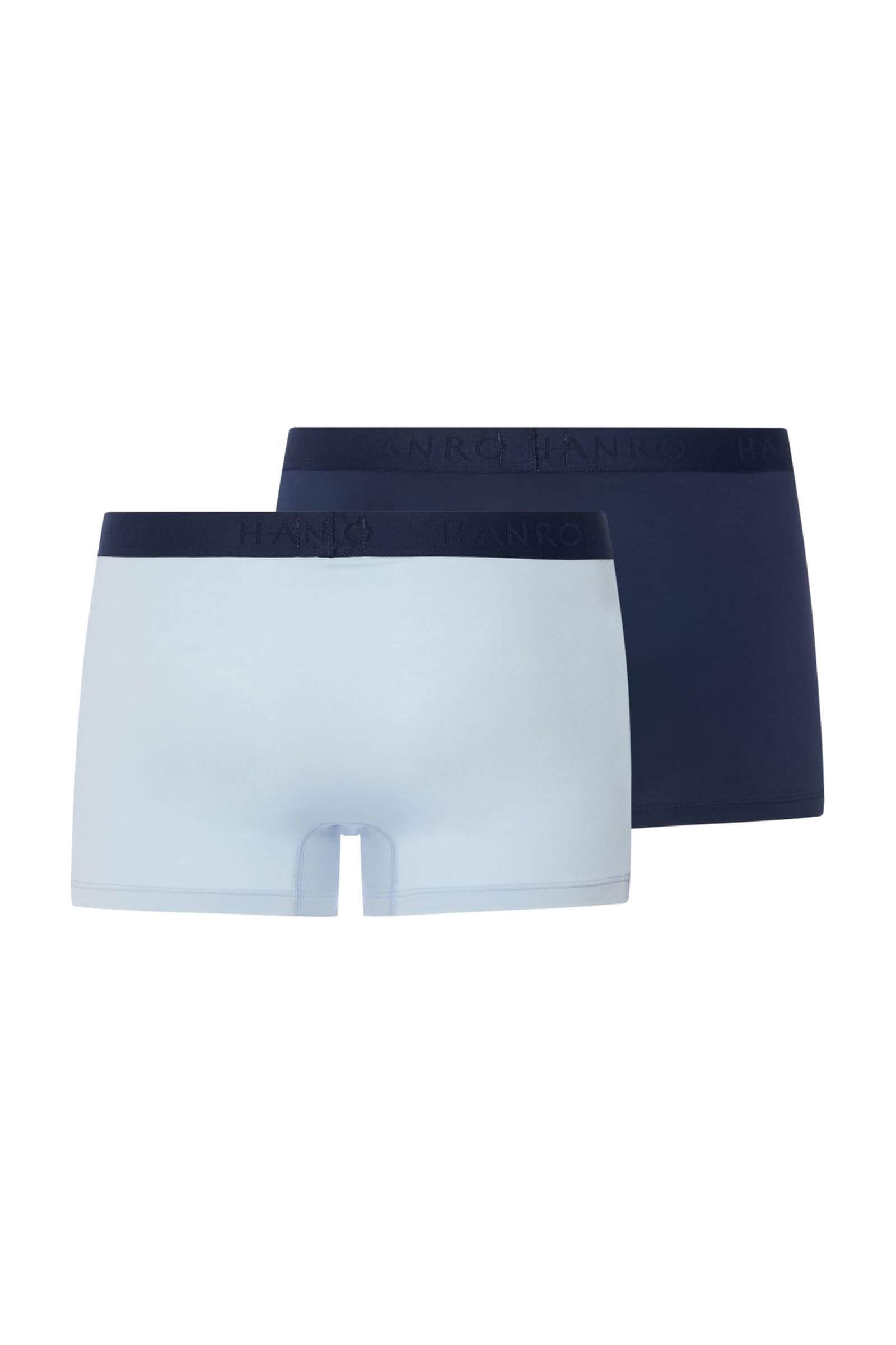 Комплект хлопковых боксеров-брифов. Цвет Синий (073116)