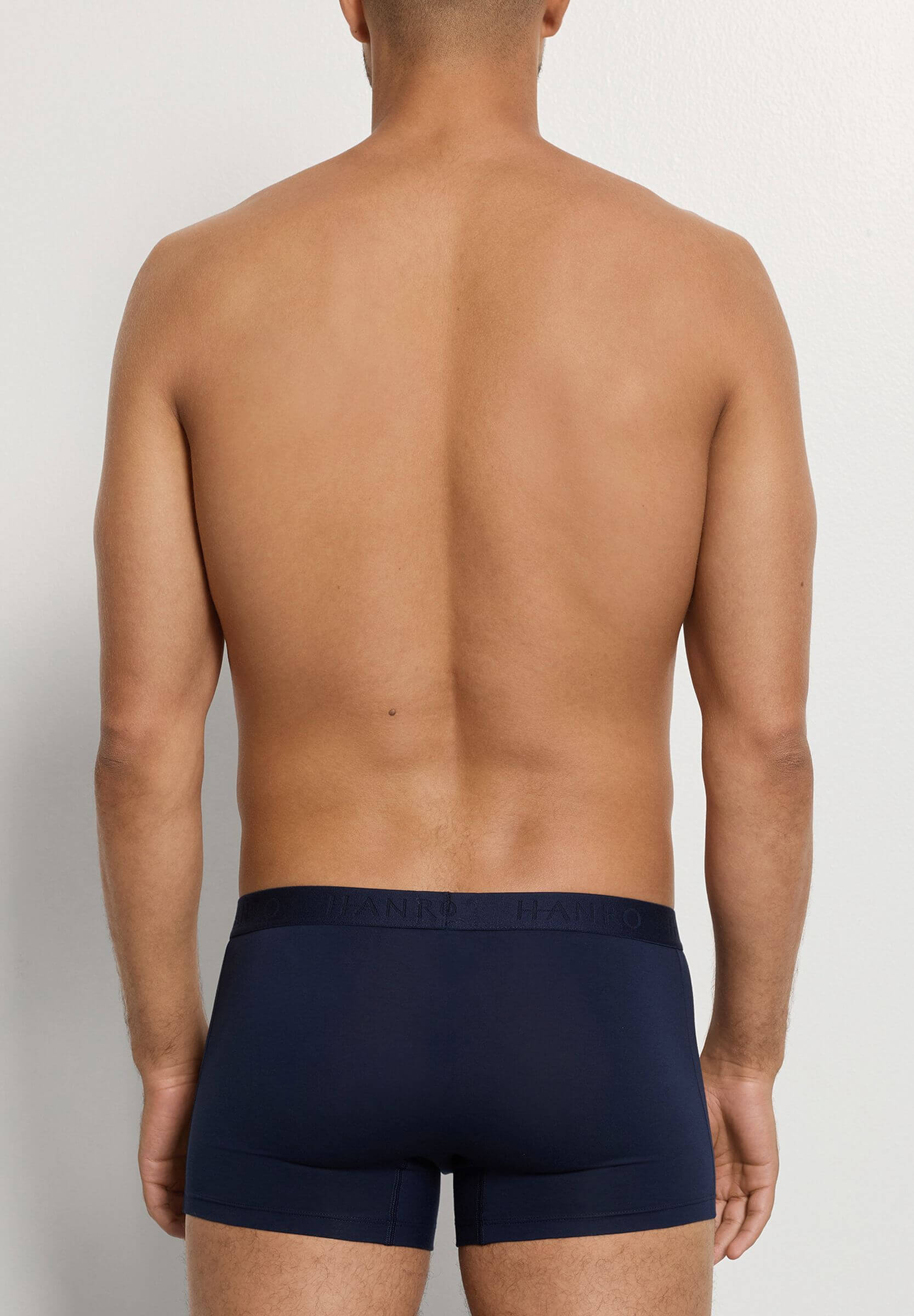 Комплект хлопковых боксеров-брифов. Цвет Синий (073116)