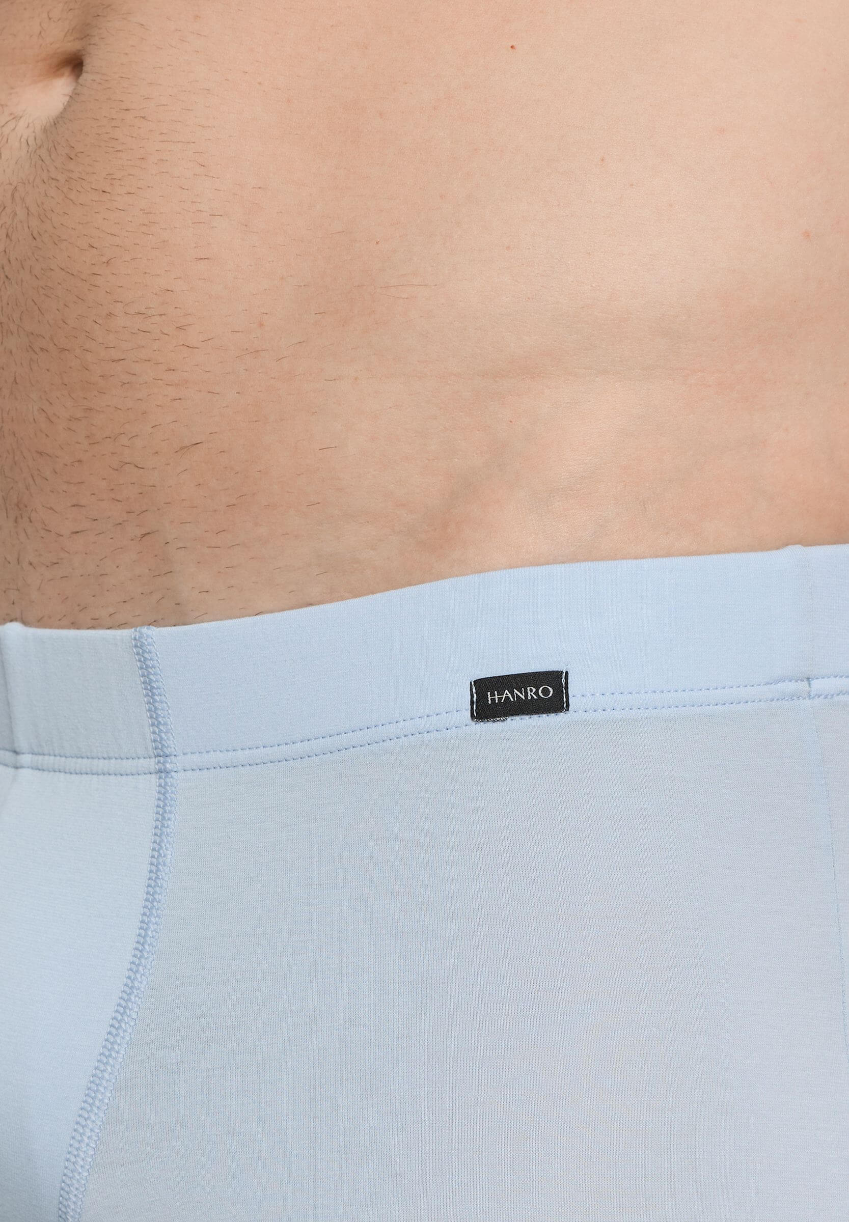 Комплект боксеров-брифов из мерсеризованного хлопка. Цвет Синий (073116)