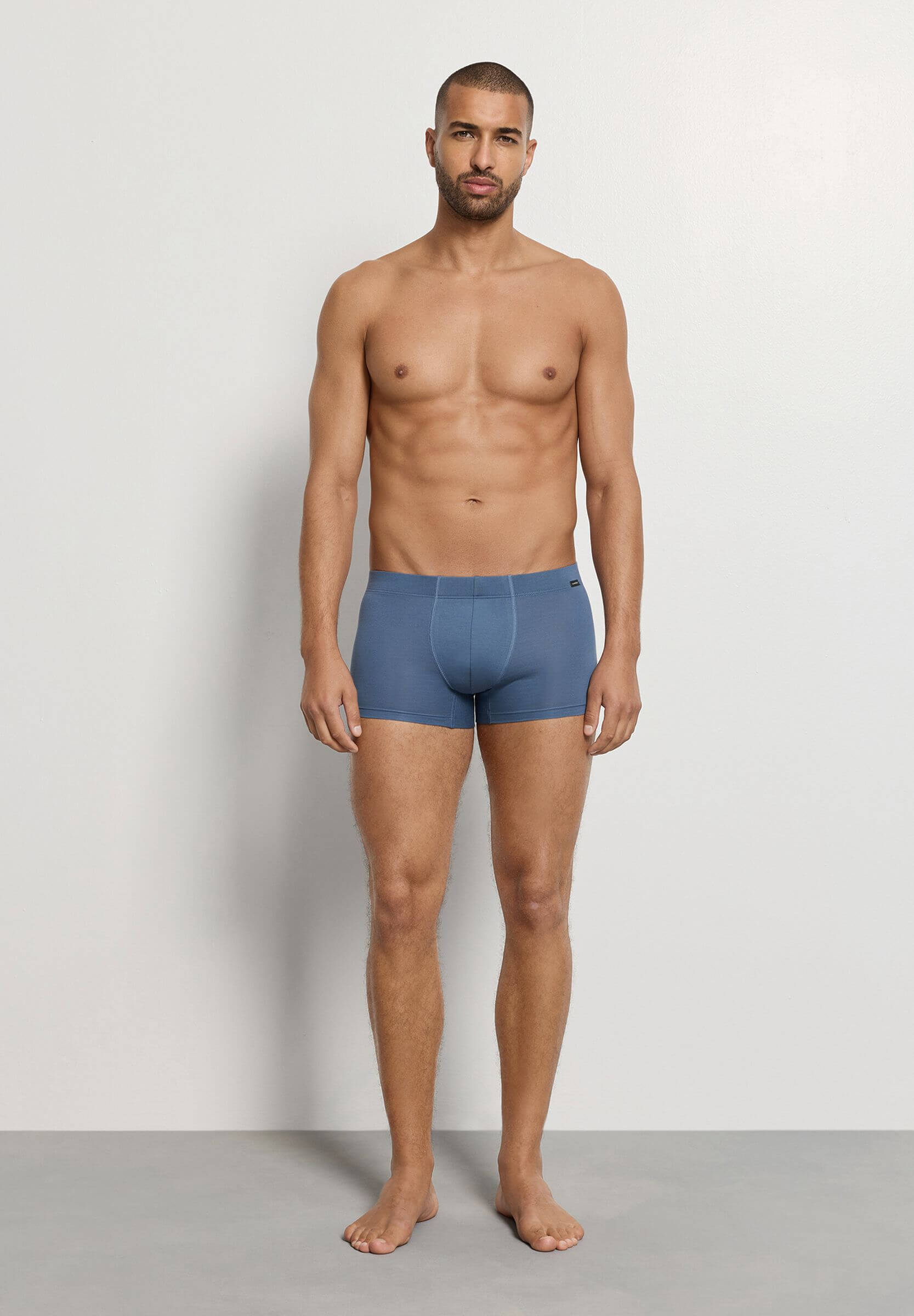 Комплект боксеров-брифов из мерсеризованного хлопка. Цвет Набор цветов (073117)