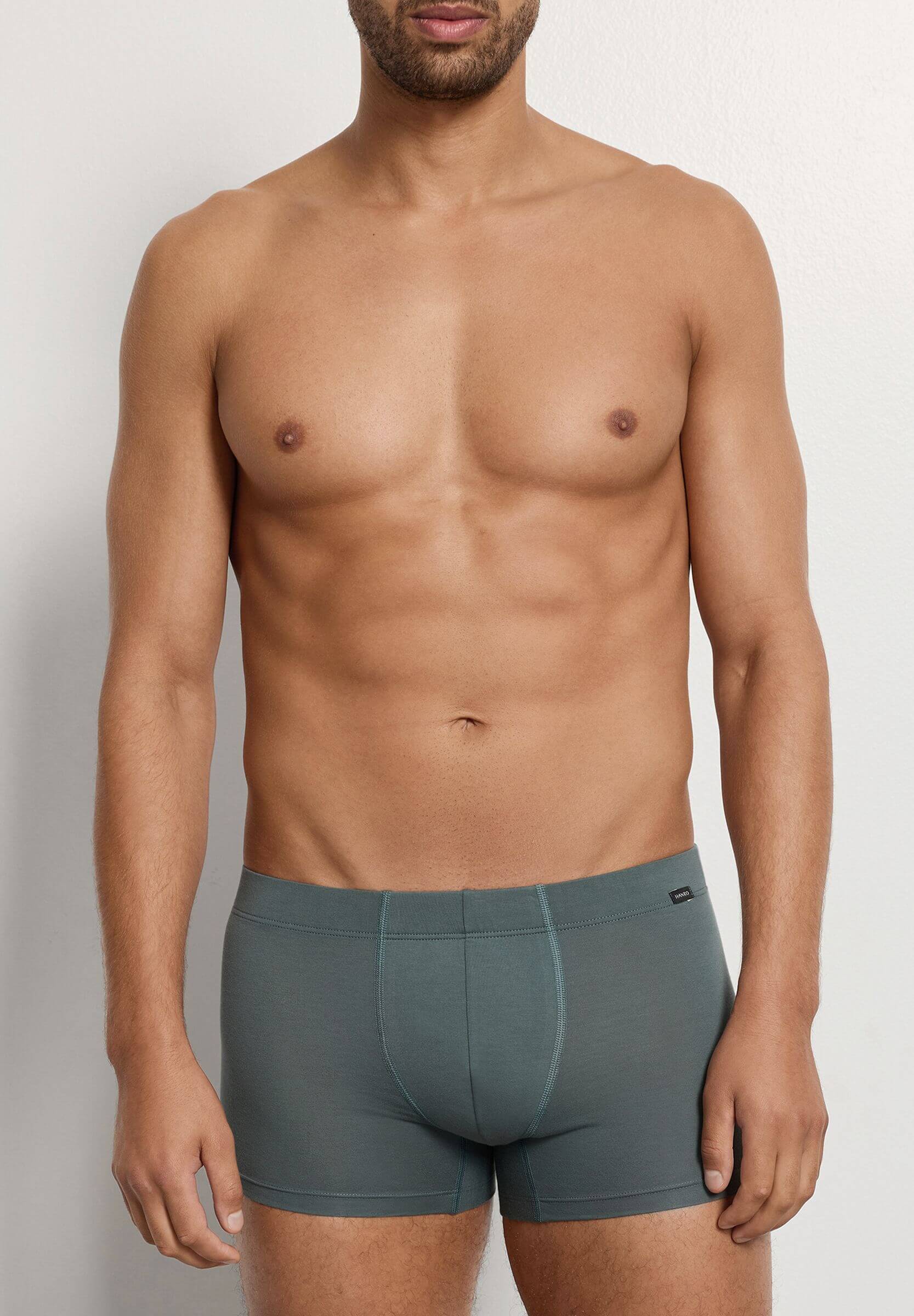 Комплект боксеров-брифов из мерсеризованного хлопка. Цвет Набор цветов (073117)