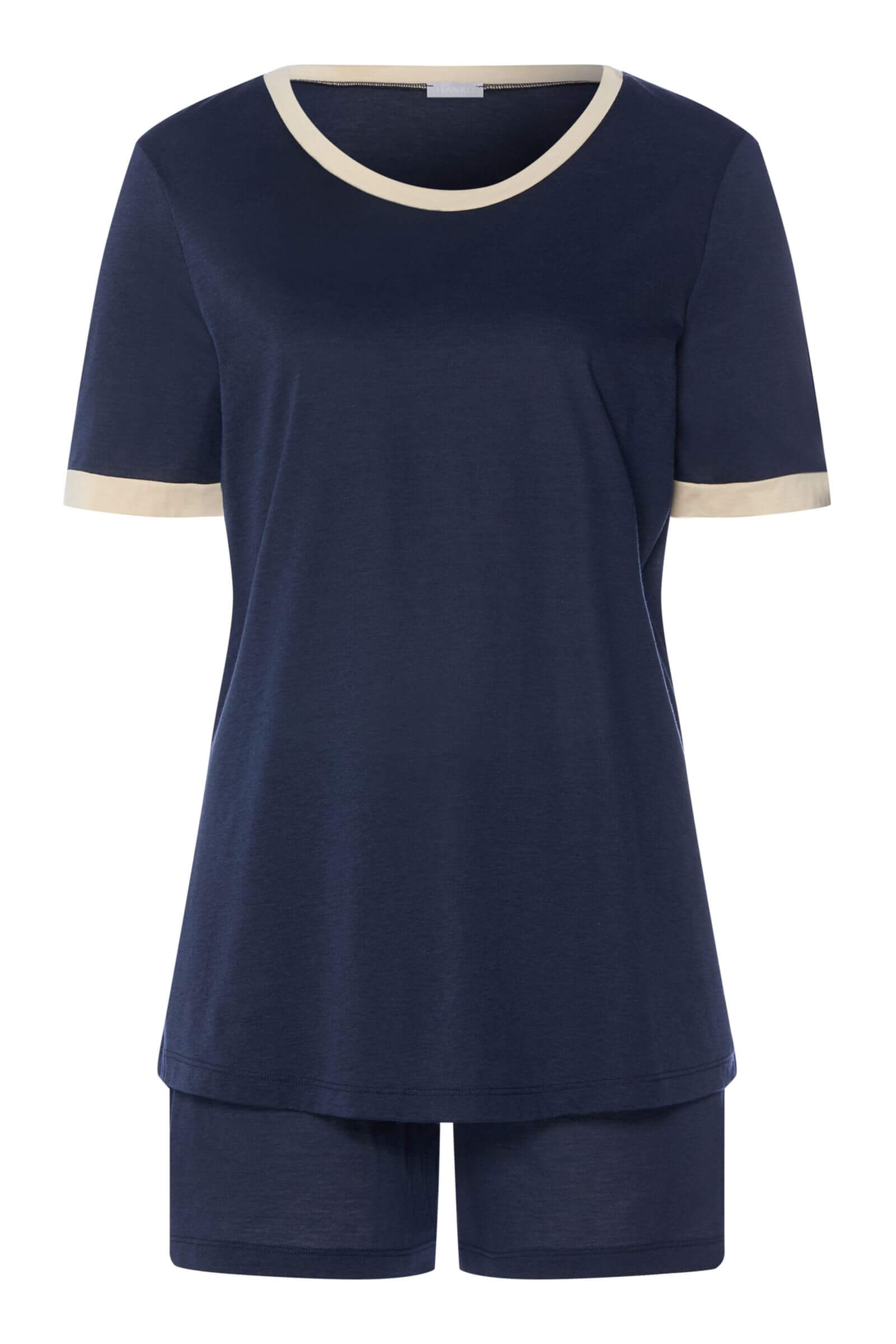 Пижама с коротким рукавом. Цвет Синий (071610)