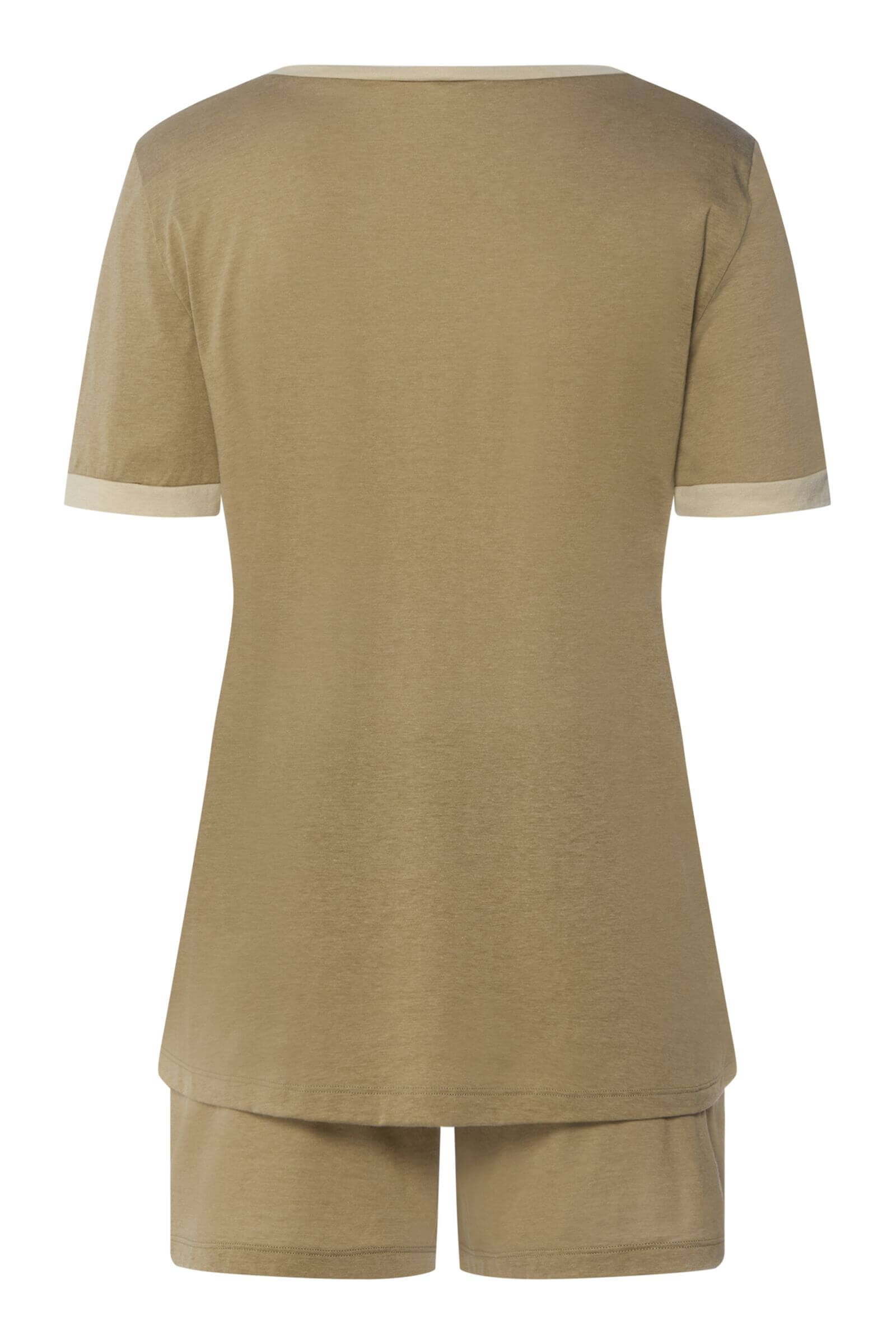 Пижама с коротким рукавом. Цвет Оливковый (072727)