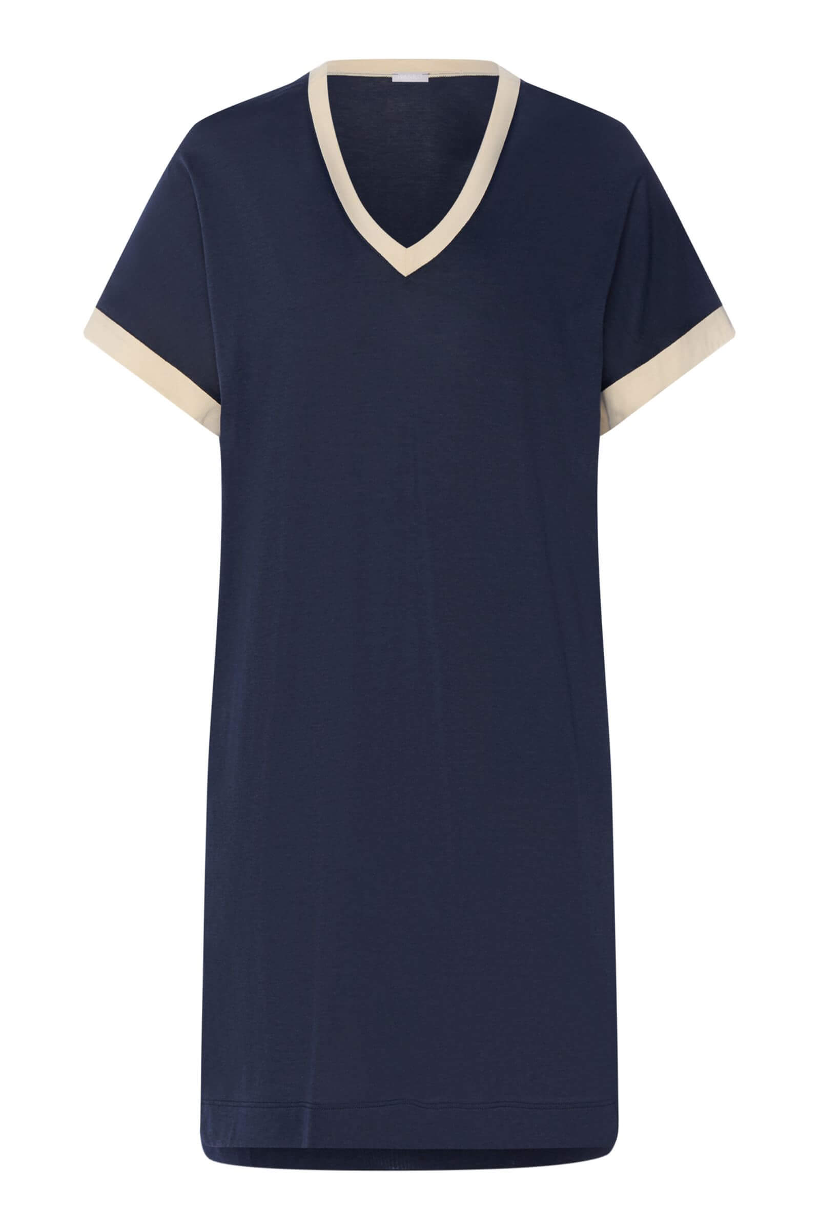 Ночная сорочка из модала и хлопка. Цвет Синий (071610)