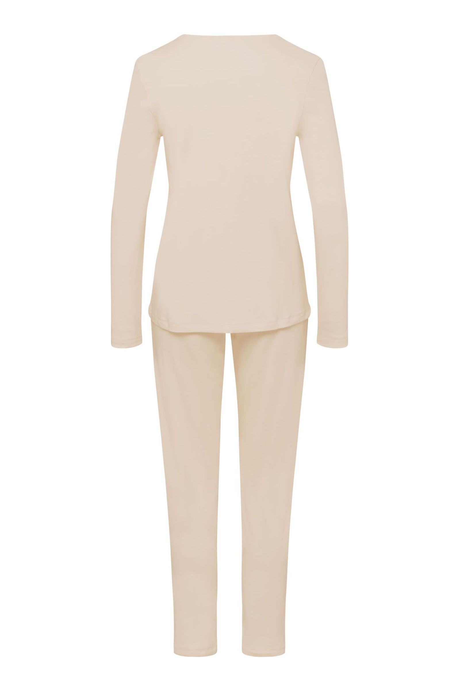 Пижама с длинным рукавом. Цвет Кремовый (071200)