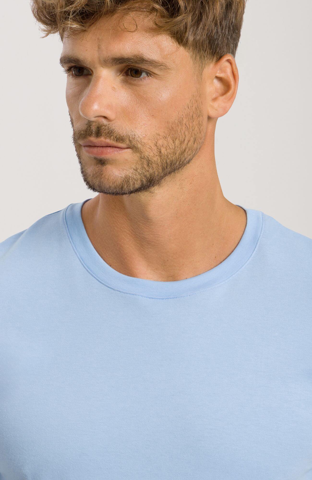 Футболка из 100% хлопка. Цвет Голубой (072531)