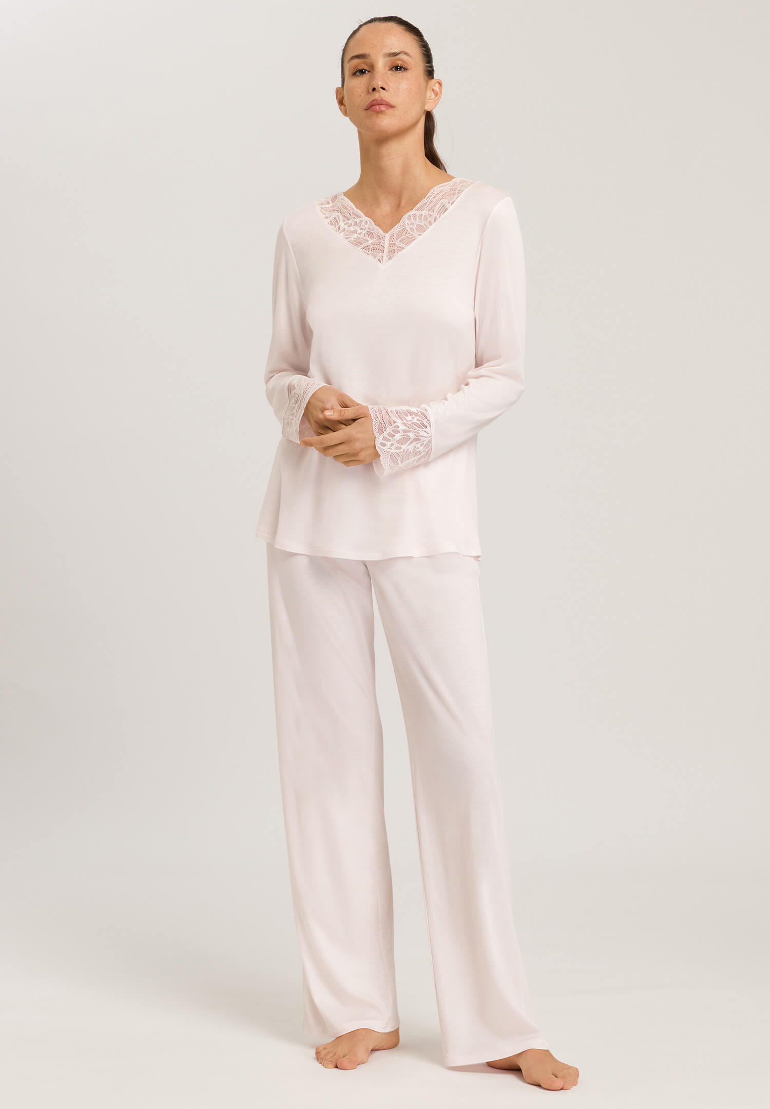 Пижама с длинным рукавом. Цвет Розовый (072303)